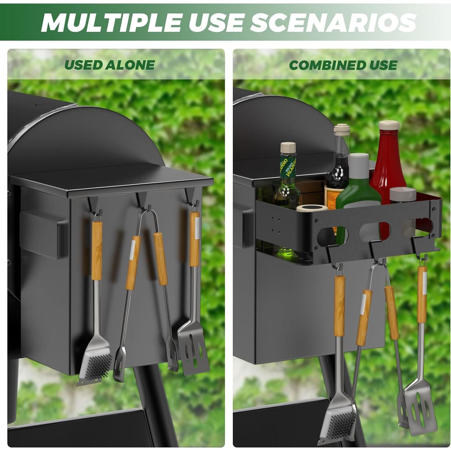 Ganchos para Parrilla Viespe 3 Pack Compatibles Traeger