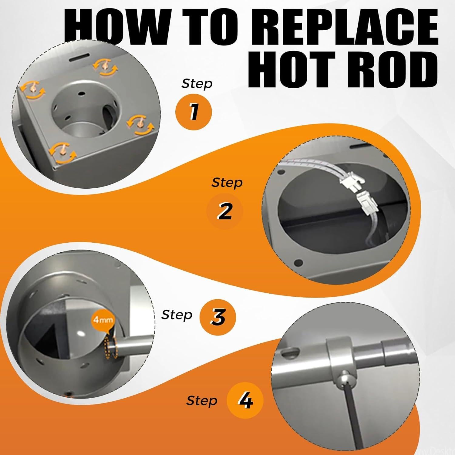 Kit Reemplazo Encendedor Hot Rod Traeger KIT0255 D2 20V 80W
