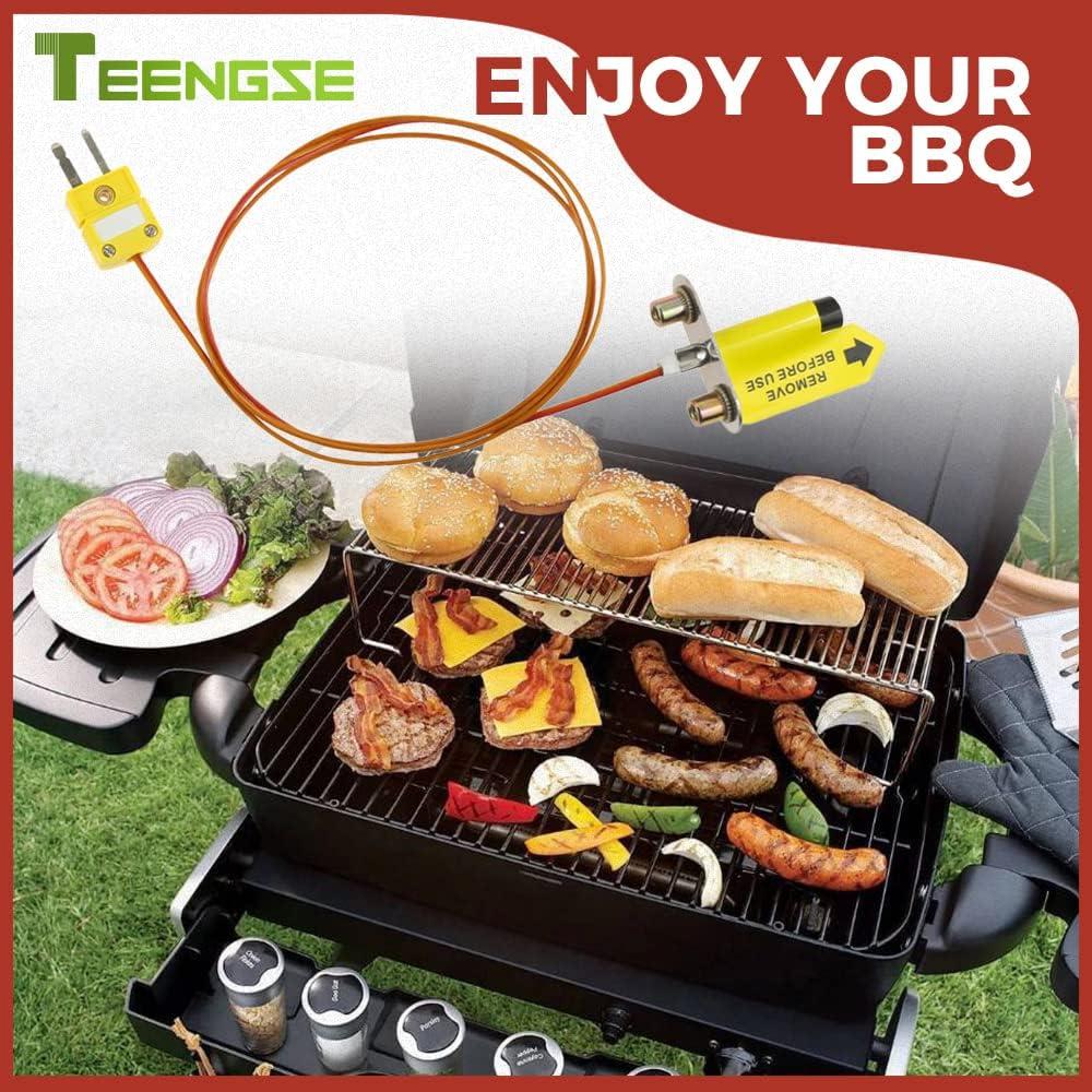 Sonda de Termopar TEENGSE KIT0422 para Traeger Ironwood 650/885 y Pro 575/780