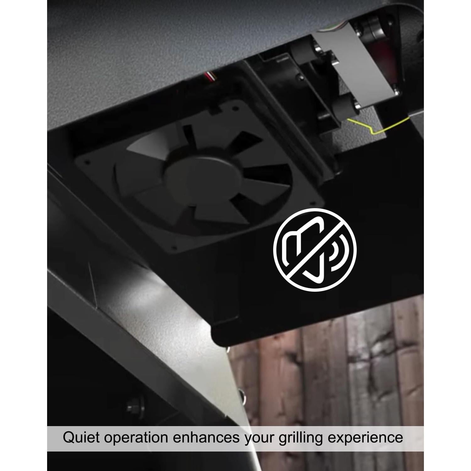 Motor de Ventilador de Inducción TIKSCIENCE para Parrilla Pellet