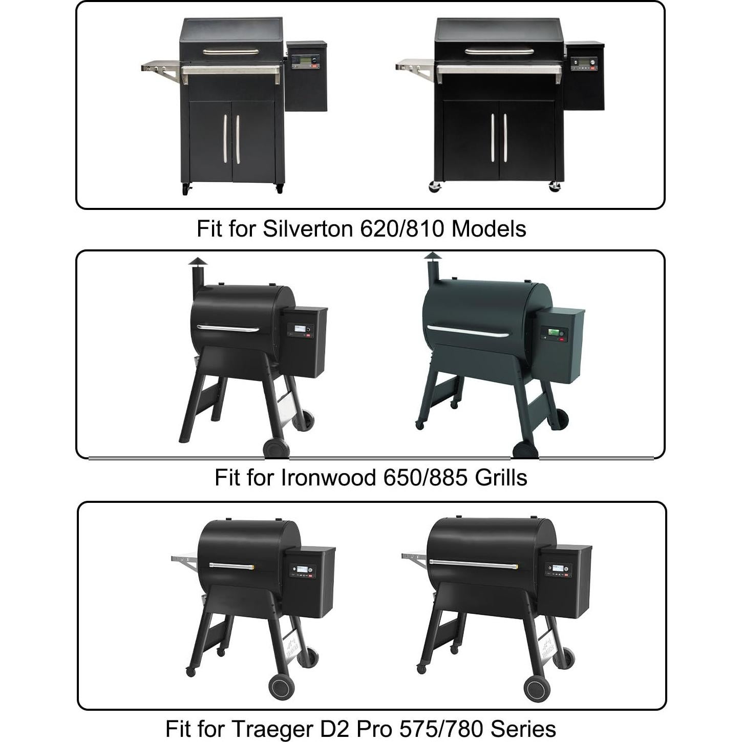 Motor de Ventilador de Inducción TIKSCIENCE para Parrilla Pellet
