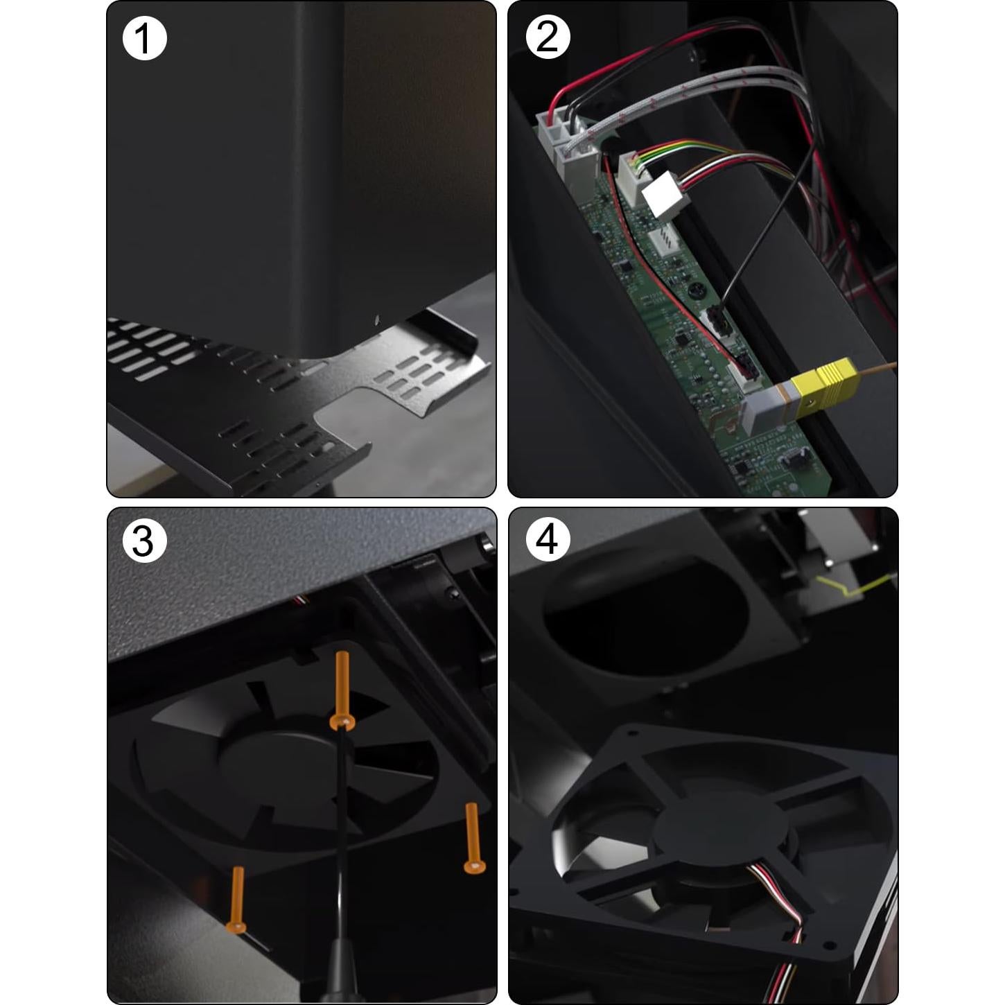 Motor de Ventilador de Inducción TIKSCIENCE para Parrilla Pellet