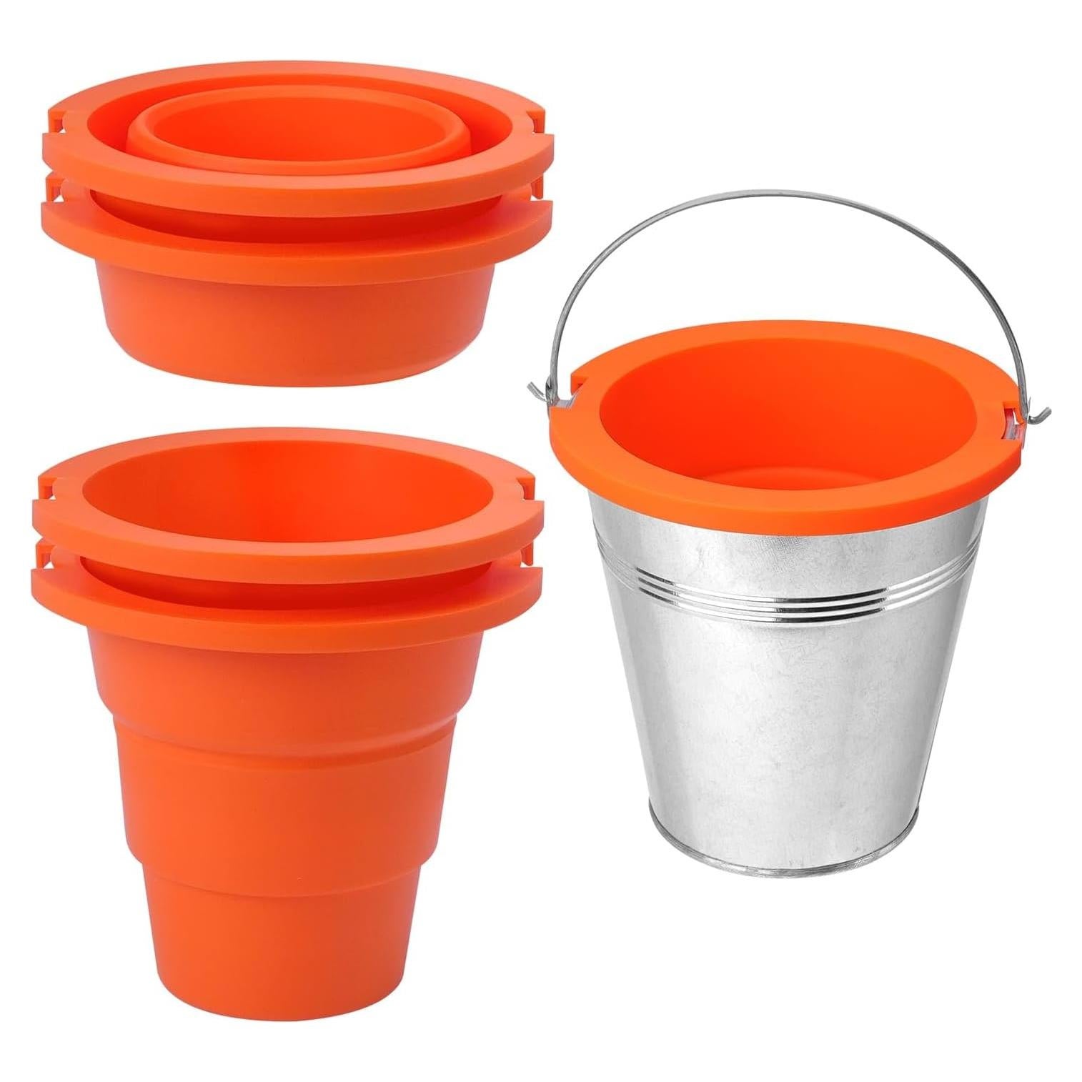 NUPICK 2 Forros de Silicona para Cubos de Grasa 12.4x8.9cm