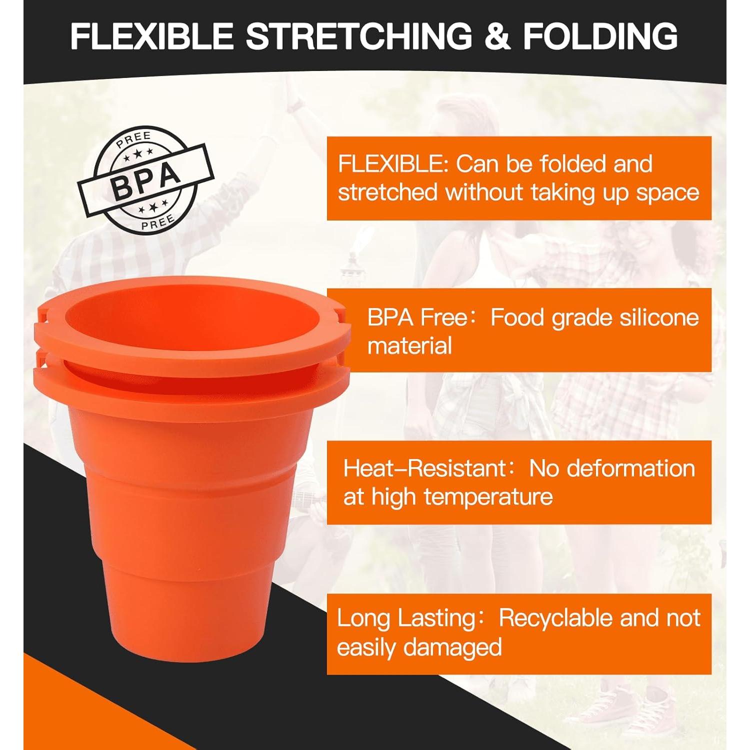 NUPICK 2 Forros de Silicona para Cubos de Grasa 12.4x8.9cm