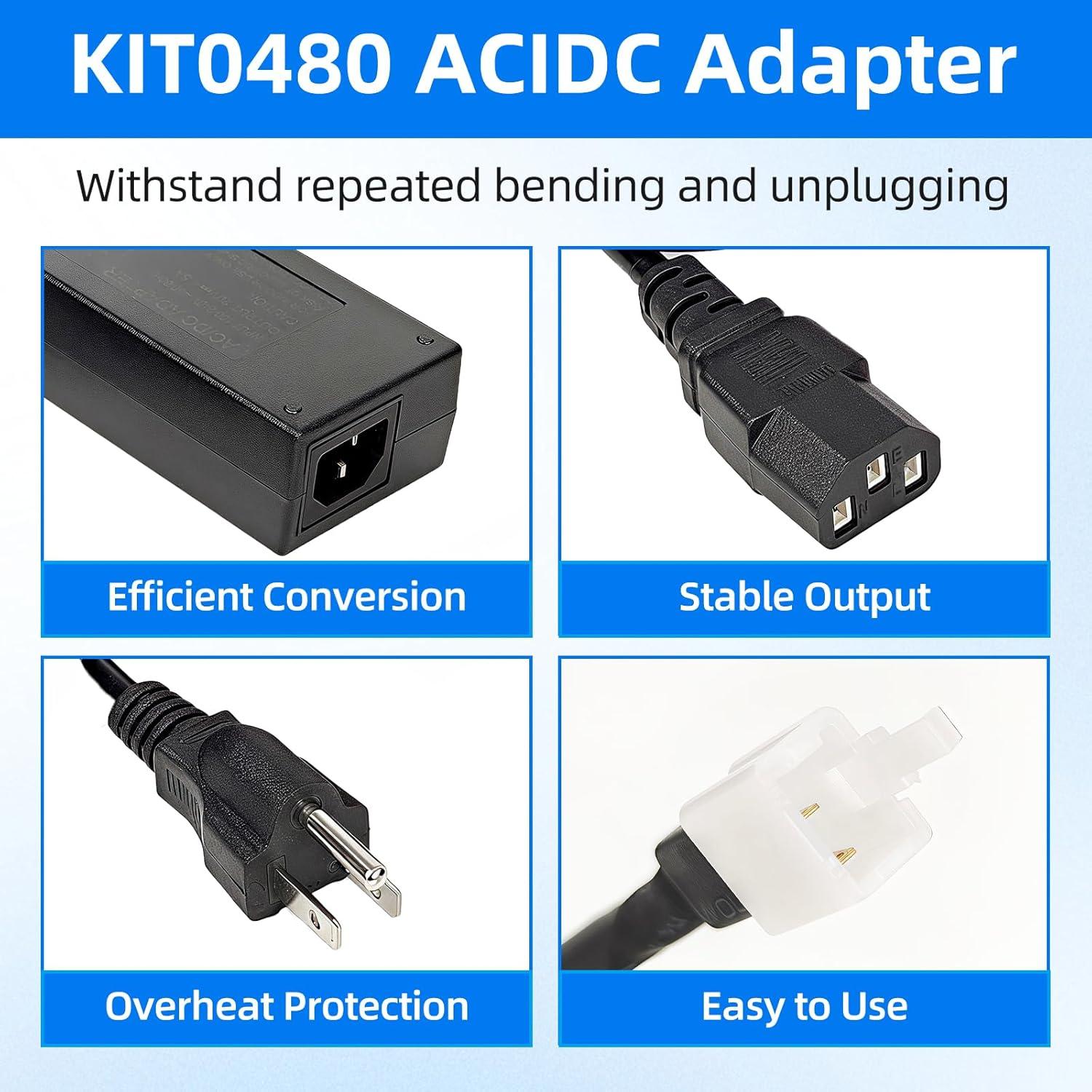 Adaptador de Poder 20V 4.5A Ousaly para Traeger Pro y más