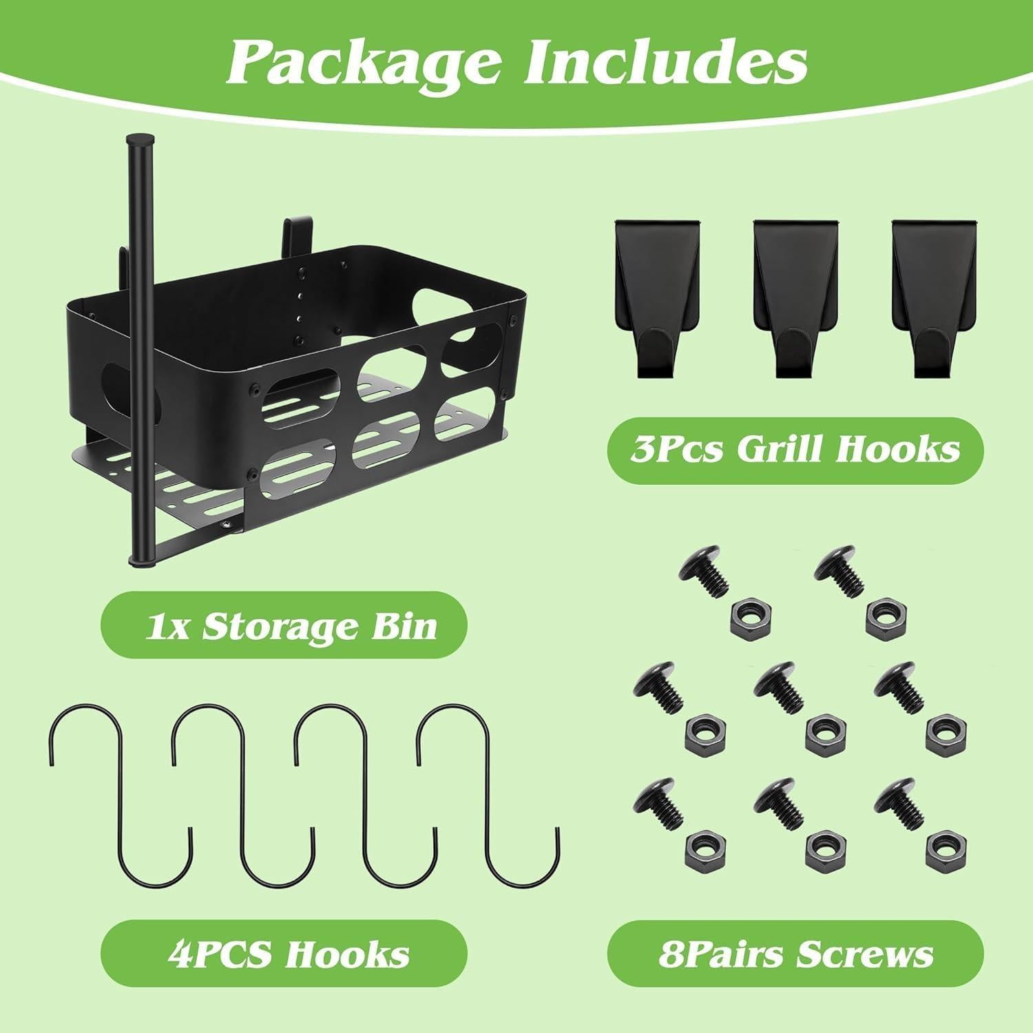 Contenedor de Almacenamiento para Parrillas Traeger 28x16cm