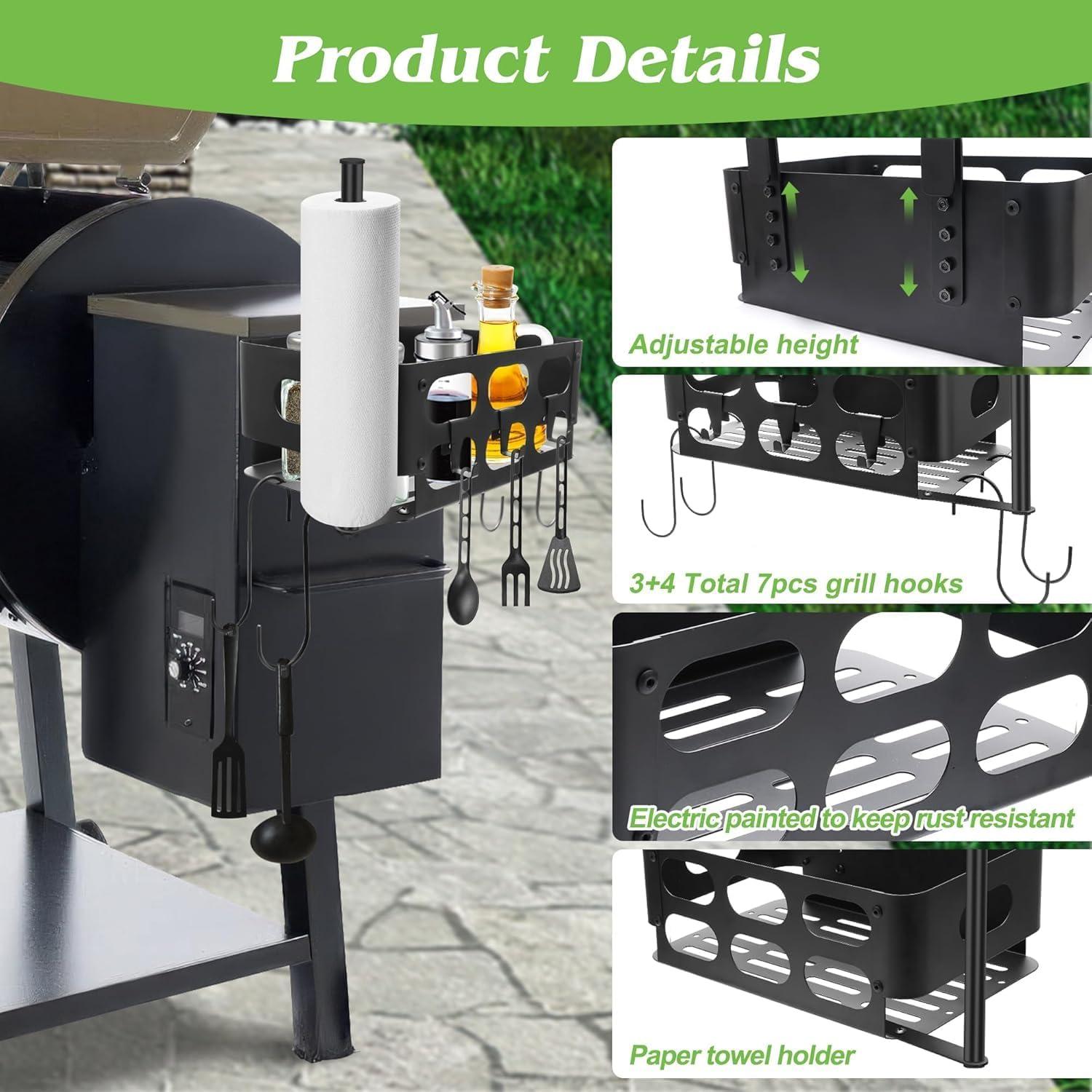 Contenedor de Almacenamiento para Parrillas Traeger 28x16cm