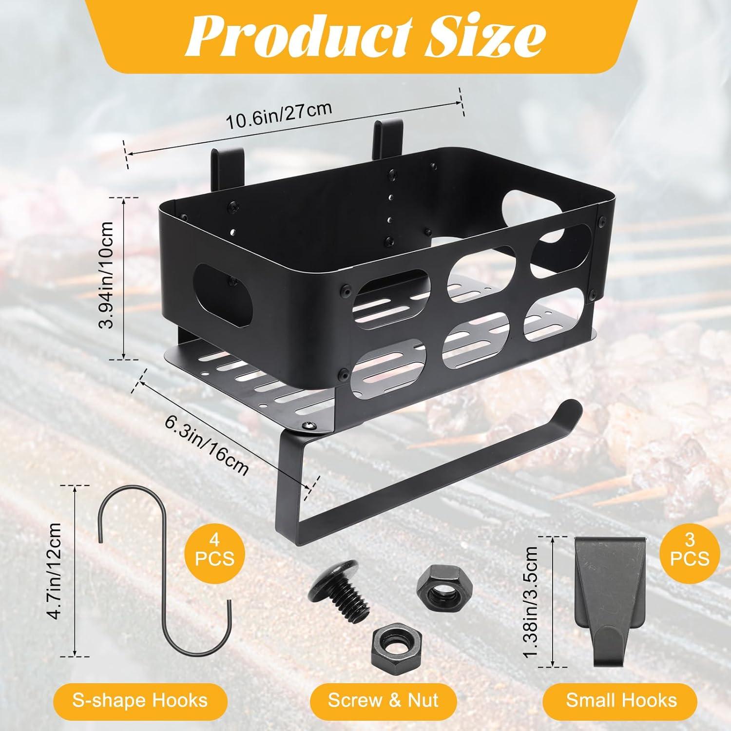 Bin de Almacenamiento para Parrillas Traeger con Ganchos