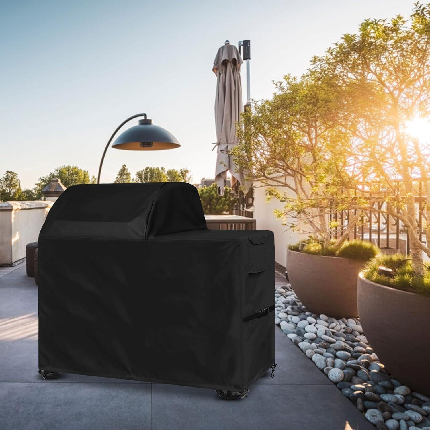 Funda para Parrilla Traeger Woodridge 600D Impermeable Negra