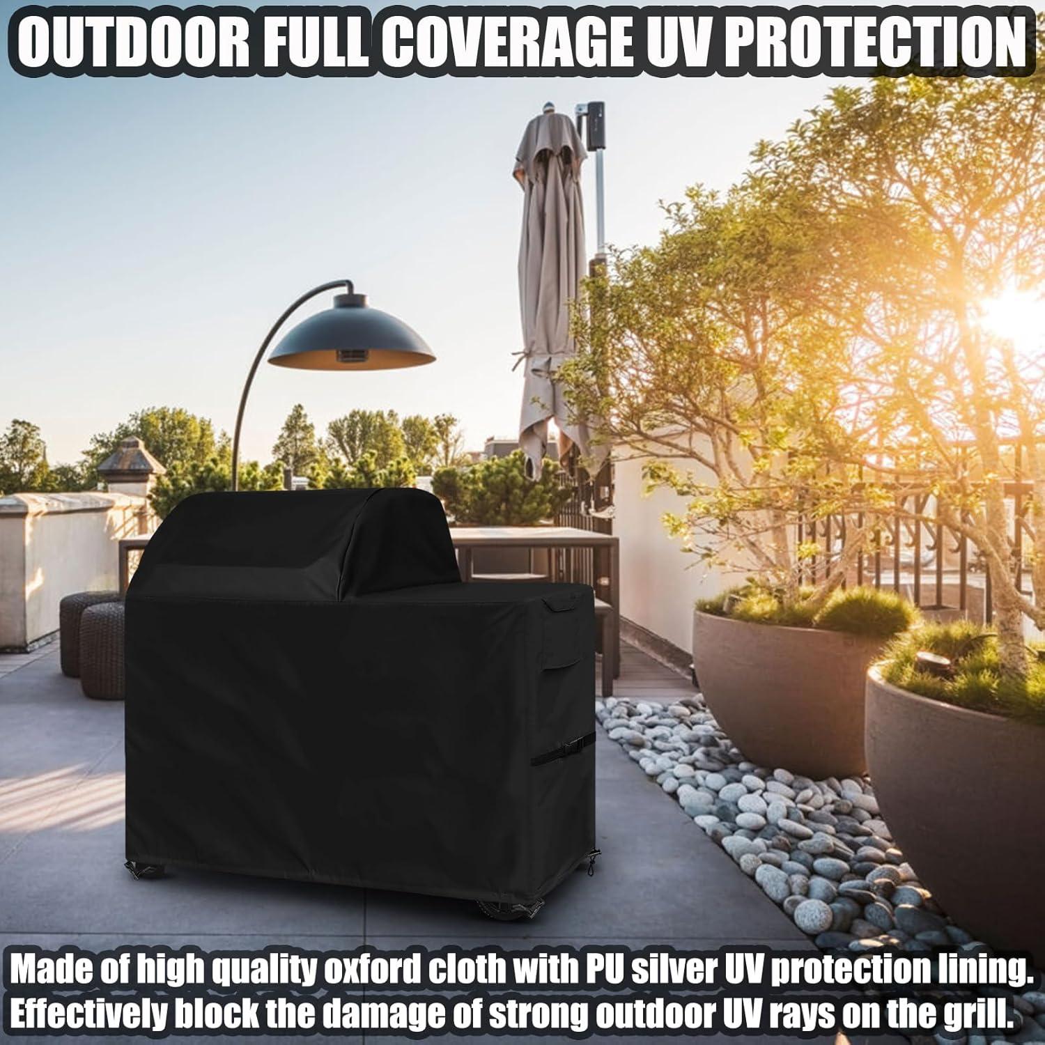 Funda para Parrilla Traeger Woodridge 600D Impermeable Negra