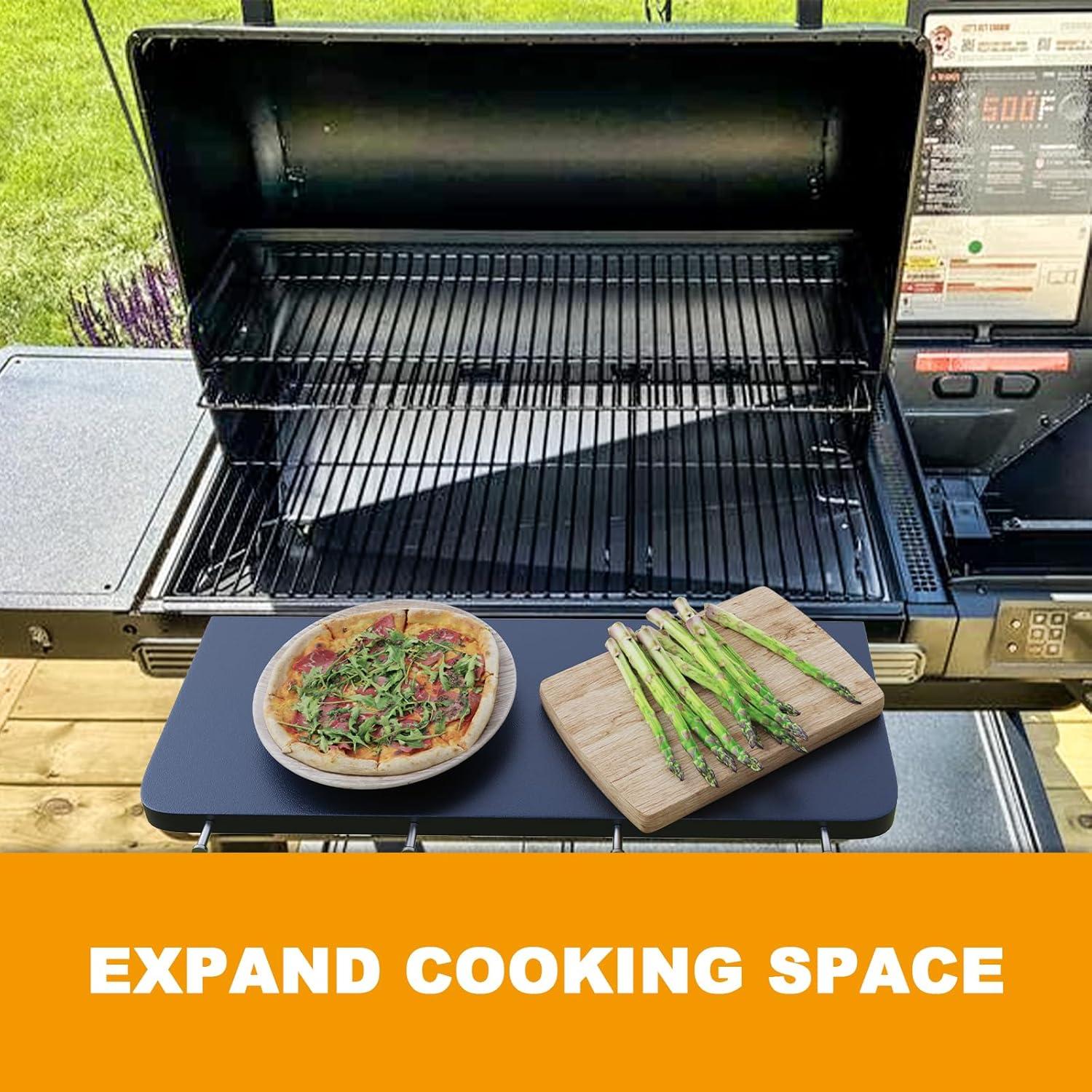 Estante Frontal BBQ-PLUS para Parrillas Traeger P.A.L.