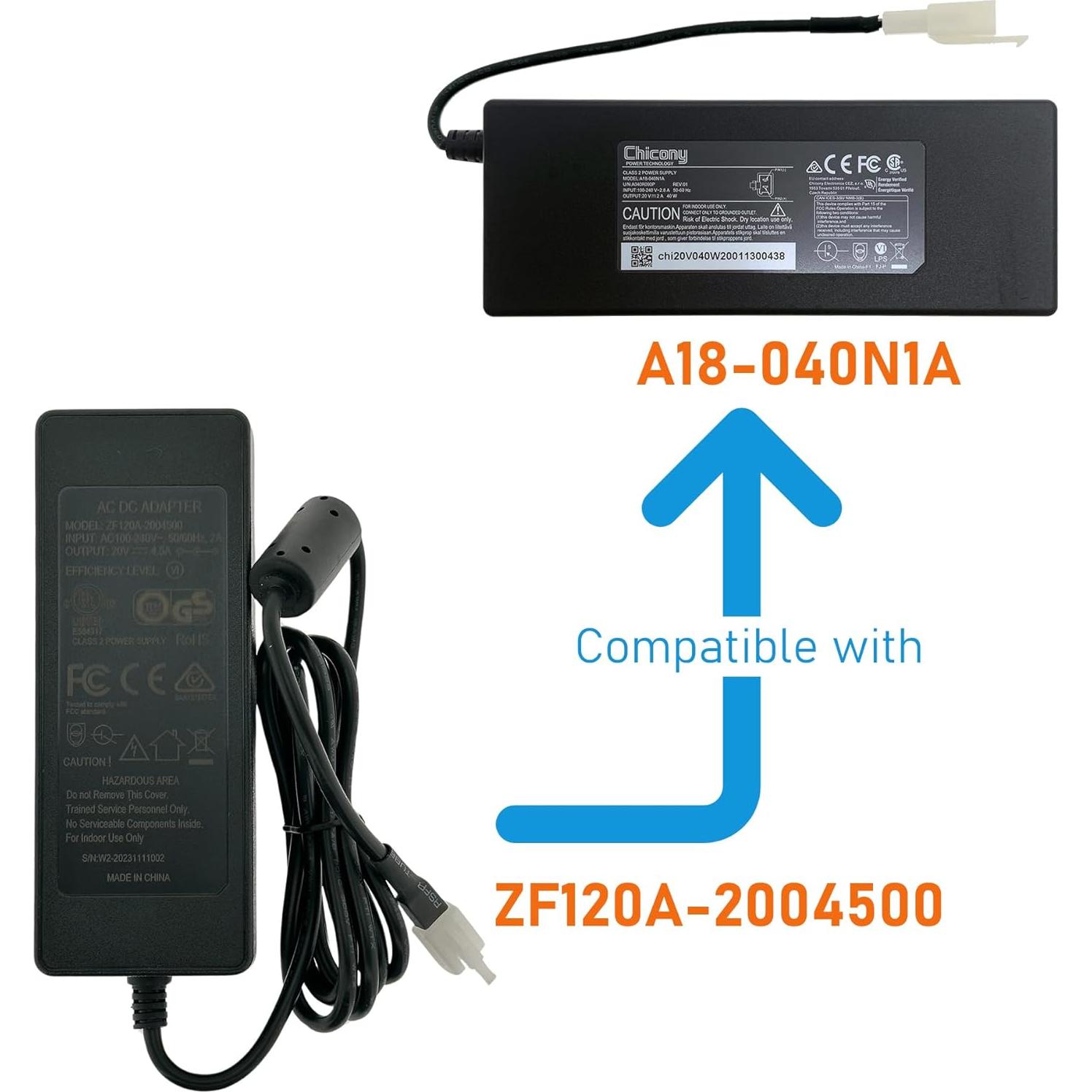 Adaptador de Corriente AC/DC KIT0480 para Traeger Pro, Ironwood