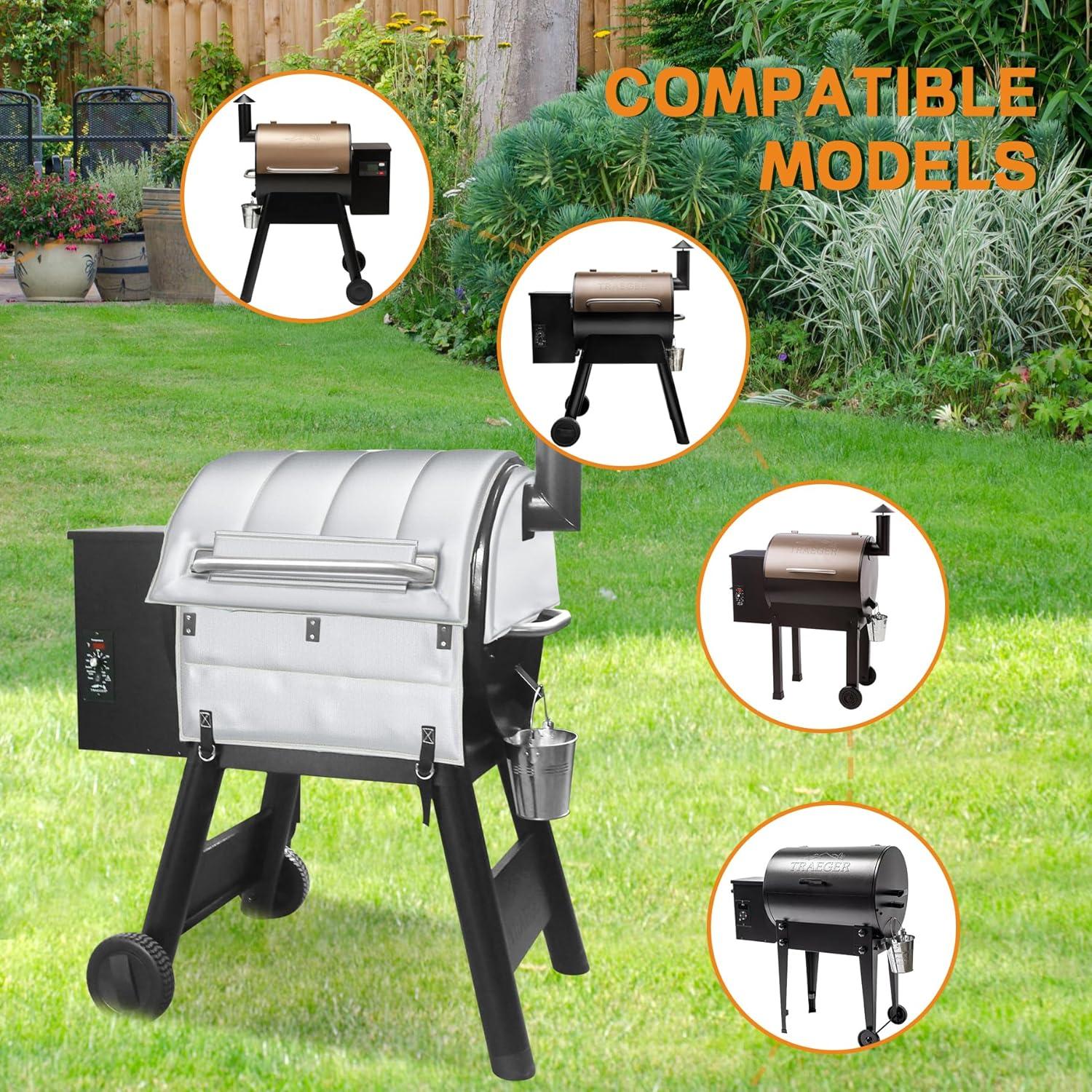 Manta de Aislamiento FlameDuty para Parrilla Traeger 22, 575