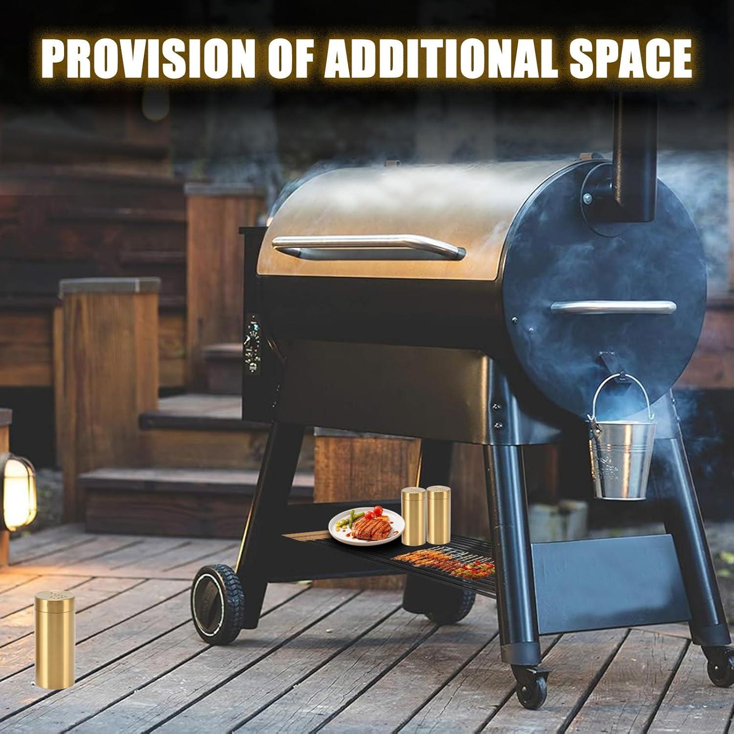 Estante Plegable Koyuioe Ajustable para Parrilla de Pellet 4.21 kg