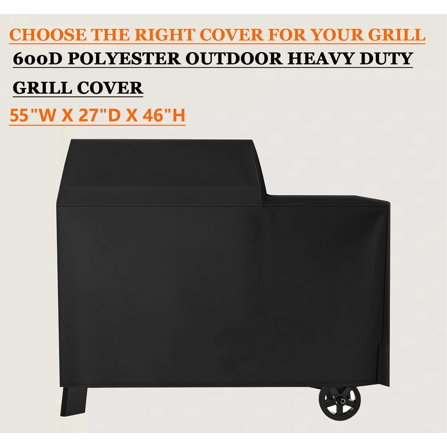 Cubierta para Parrilla Traeger BAC761 Woodridge 600D Impermeable