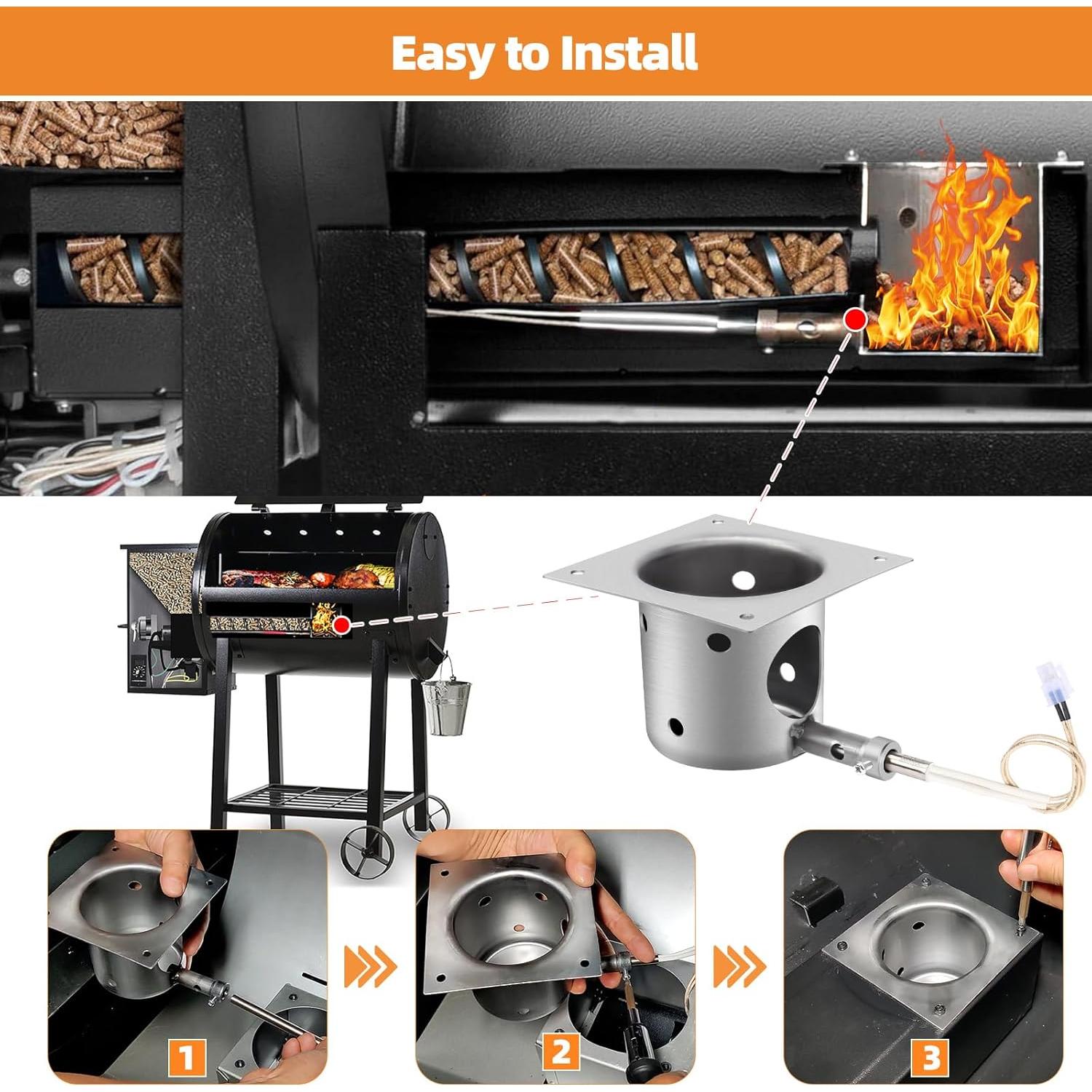 Kit Reemplazo D2 Hot Rod y Tazón de Fuego Traeger Pro 575/780