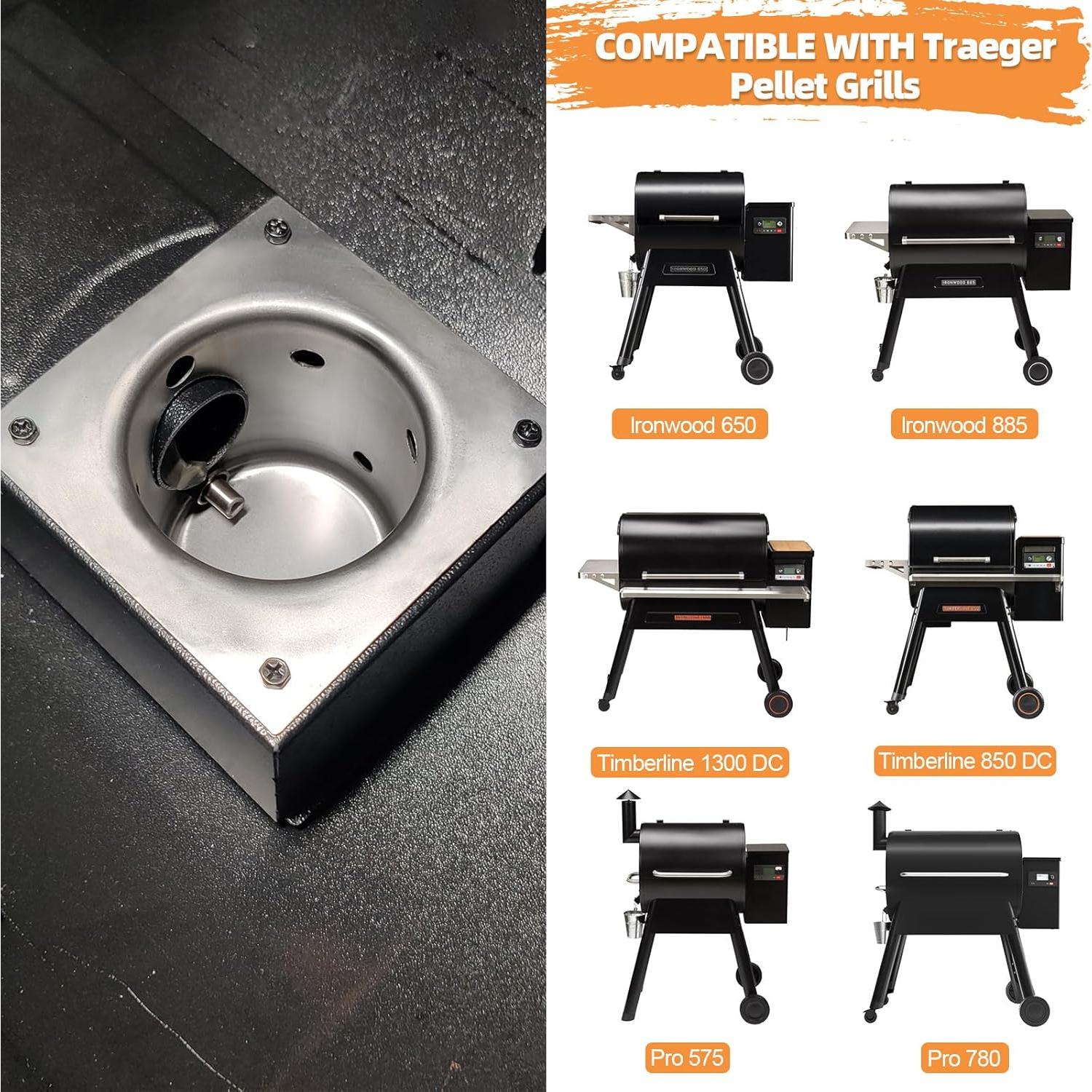 Kit Reemplazo D2 Hot Rod y Tazón de Fuego Traeger Pro 575/780