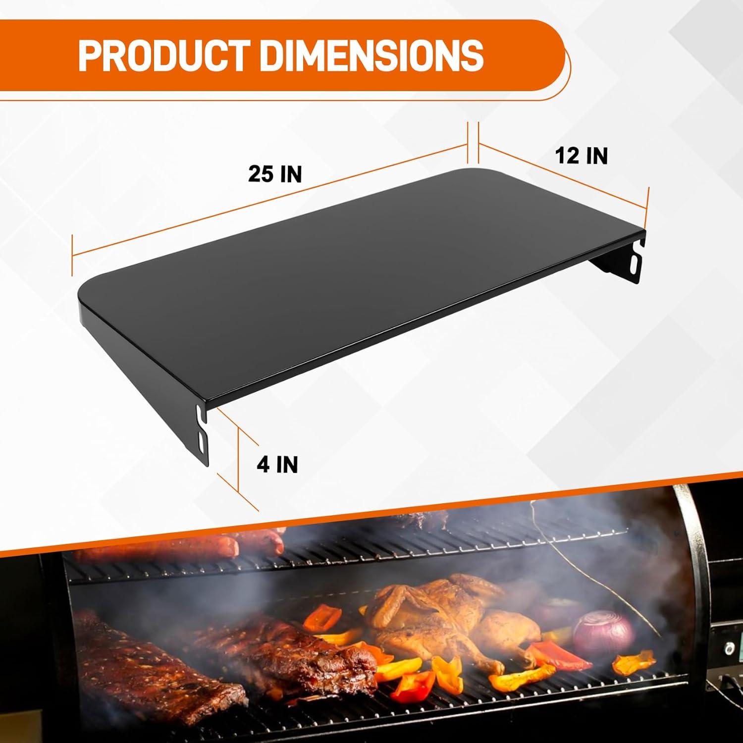 Estante Frontal Plegable Traeger BAC362 63.5x30.5cm Alta Resistencia
