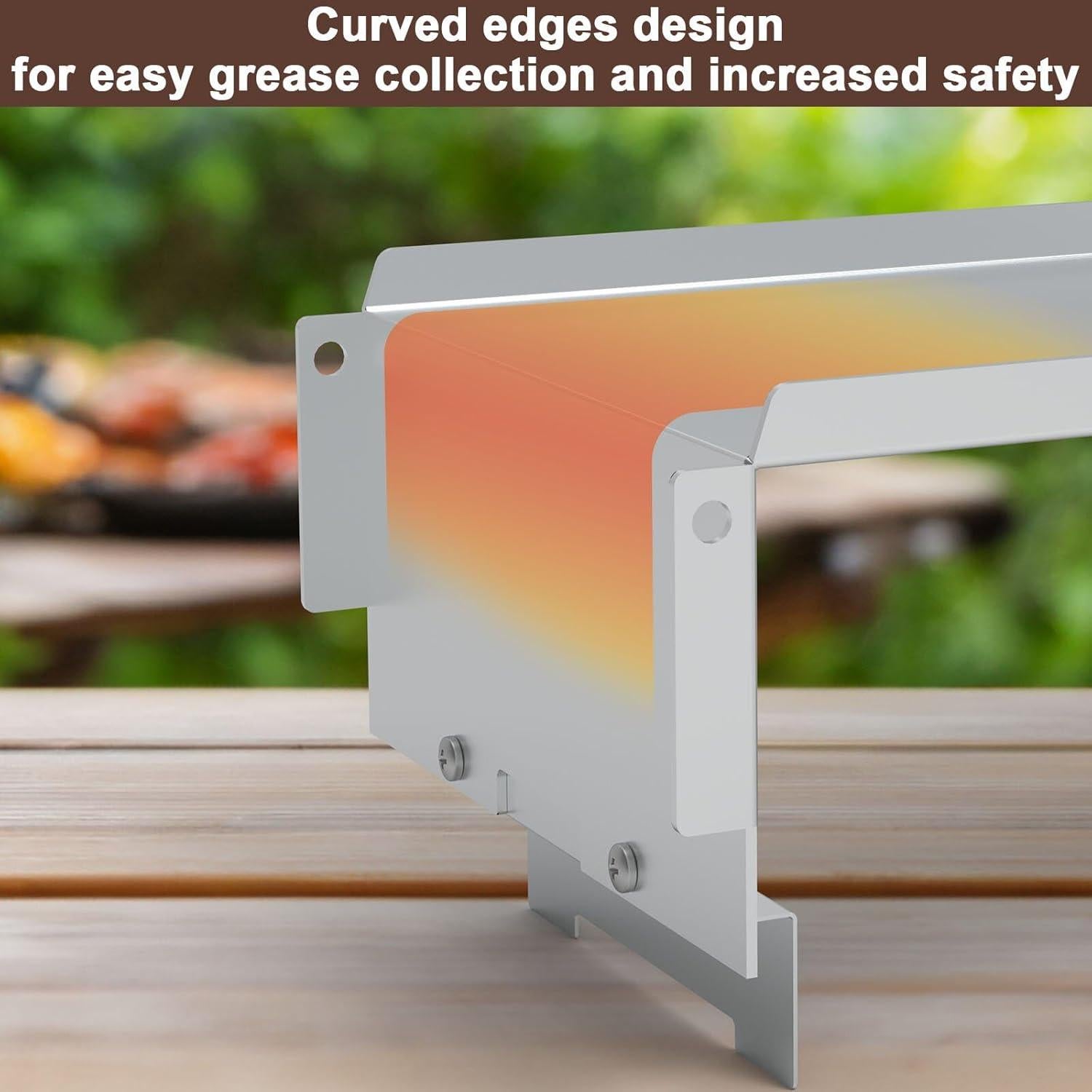 Difusor de Calor de Acero Inoxidable BMMXBI para Traeger 885