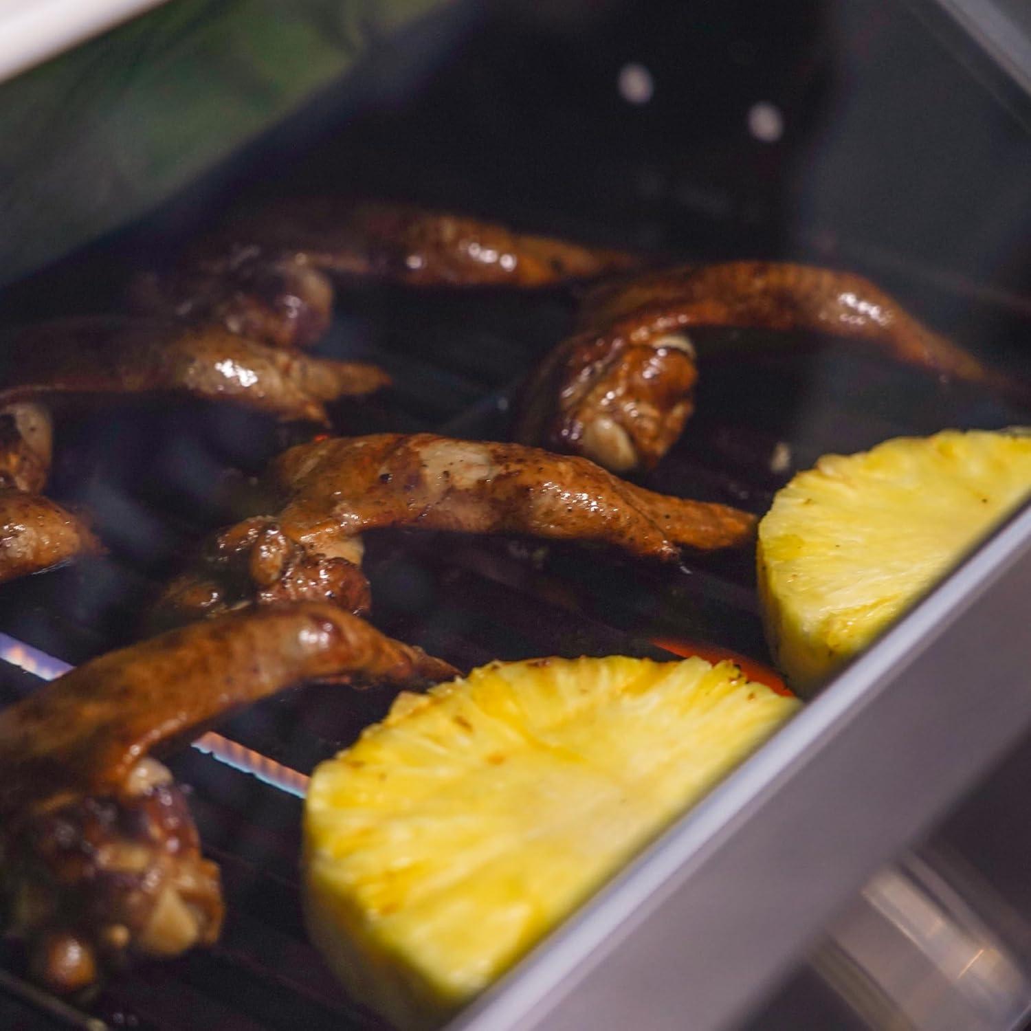 Parrilla de Gas Monument Grills Mesa200S 2 Quemadores Acero Inoxidable