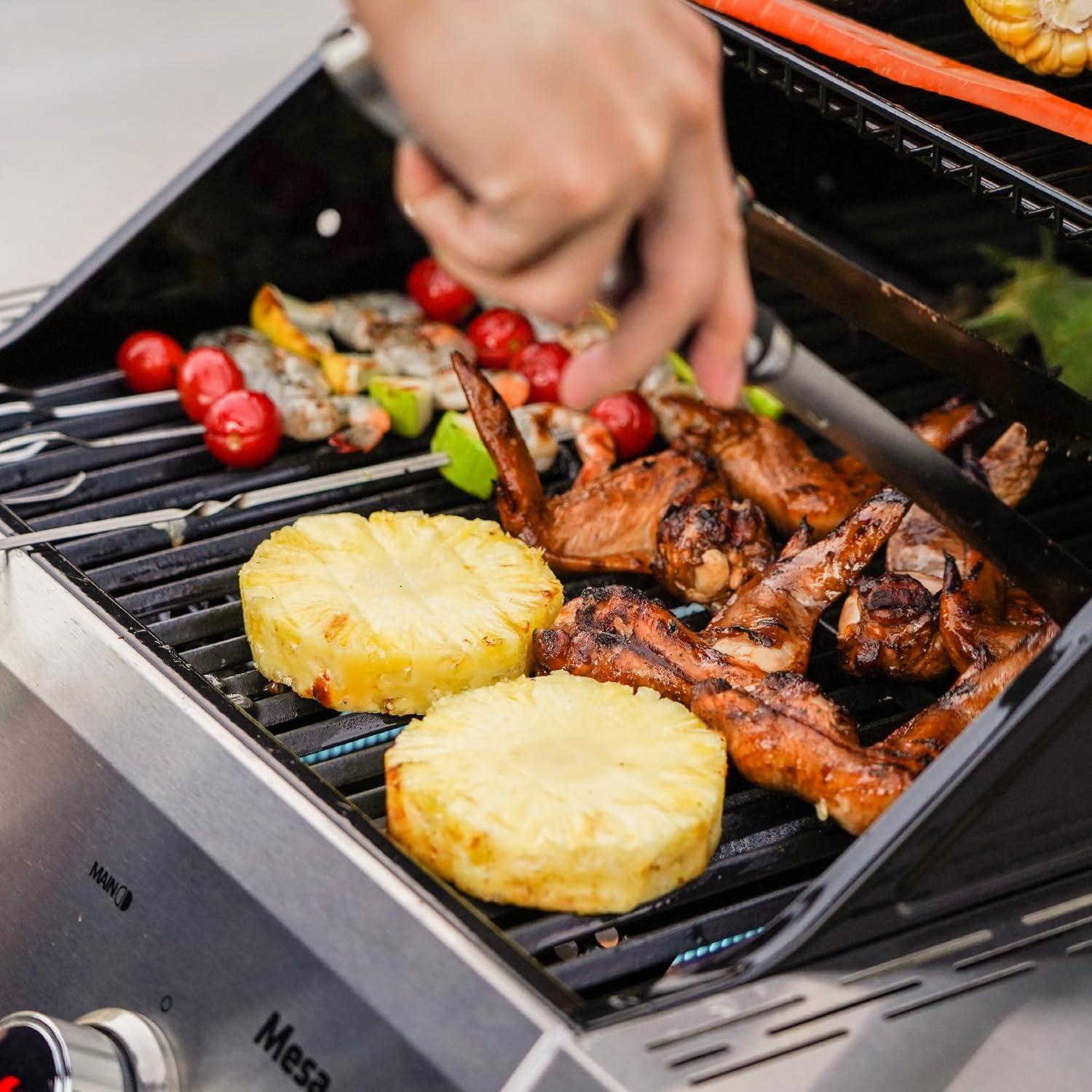 Parrilla de Gas Monument Grills Mesa200S 2 Quemadores Acero Inoxidable