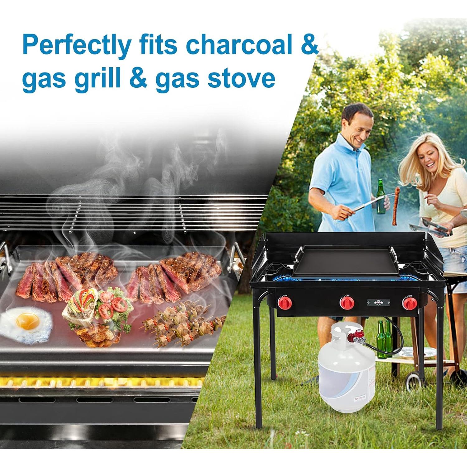 Plancha Antiadherente Uniflasy de Hierro Fundido 63.5x40.6cm