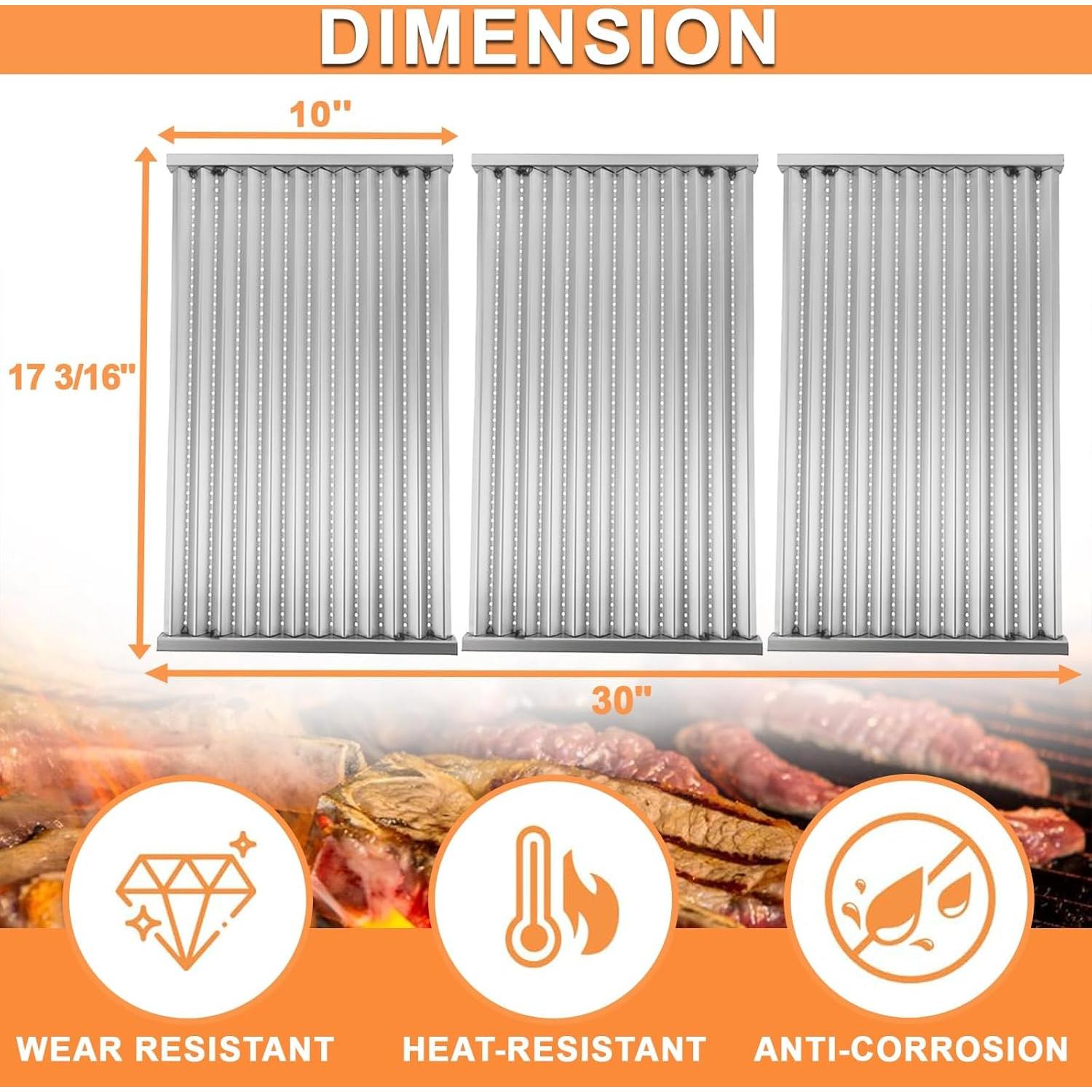 Emisor Infrarrojo Charbroil G533-2200-W1 Acero Inoxidable 3PCS