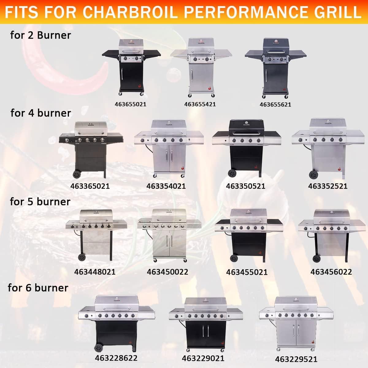 Kit de Repuesto Parrilla Charbroil 4 Quemadores Acero Inoxidable