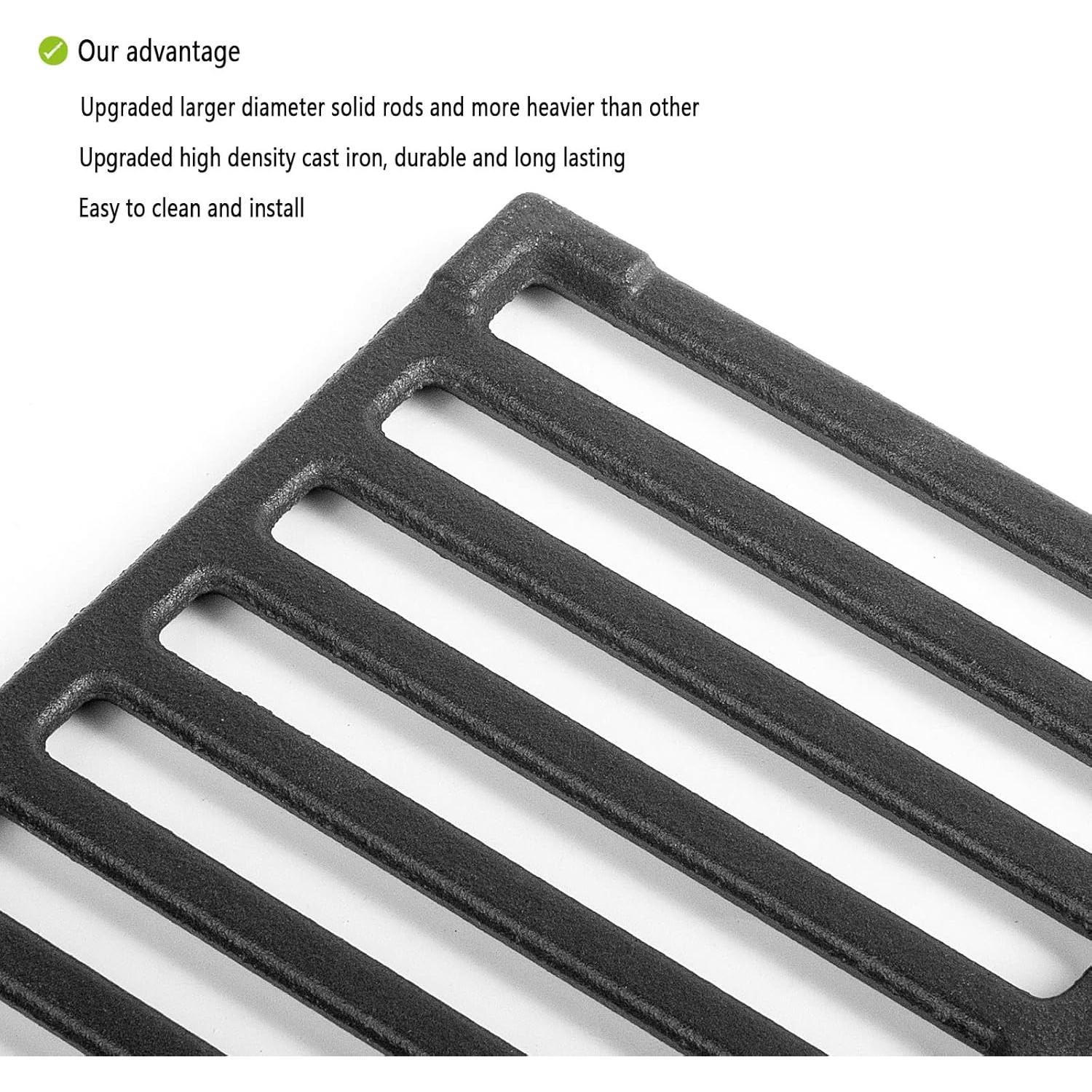 Rejillas de Parrilla Charbroil Gcostar 3 Piezas 43x21cm Hierro Fundido