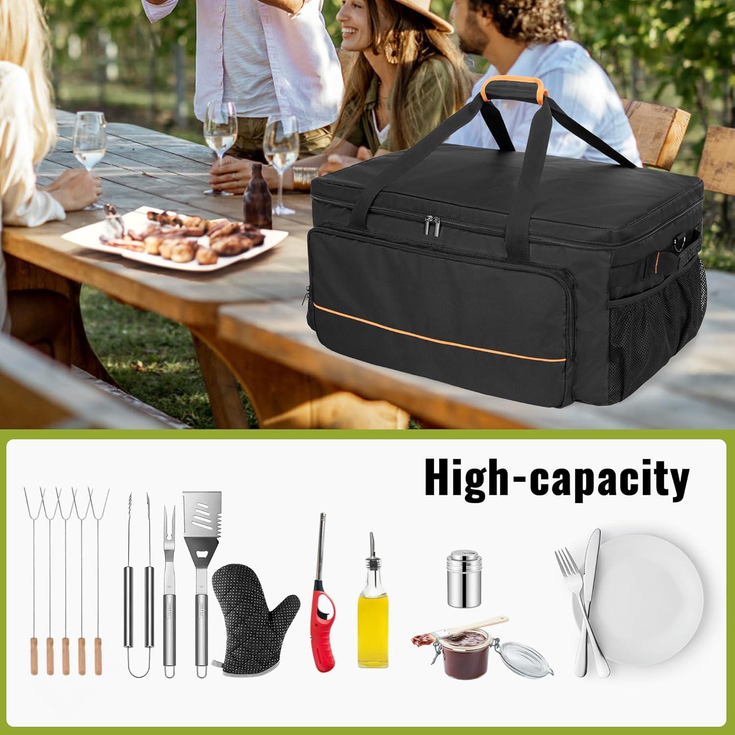 Funda de Transporte para Parrilla HODRANT 63.5x43.2cm Resistente al Agua