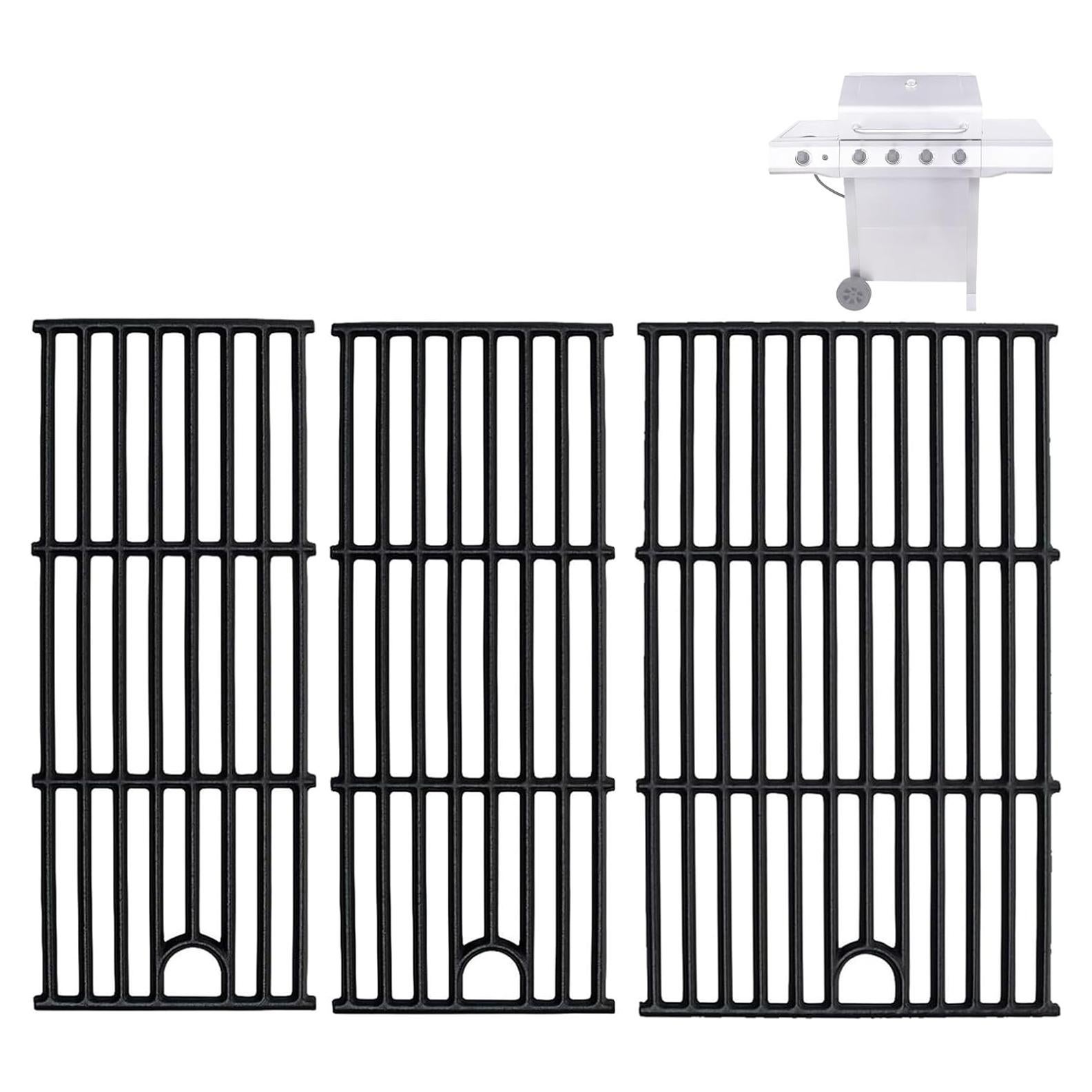 Rejilla de Parrilla BQMAX 17" Hierro Fundido para Charbroil 4 Quemadores