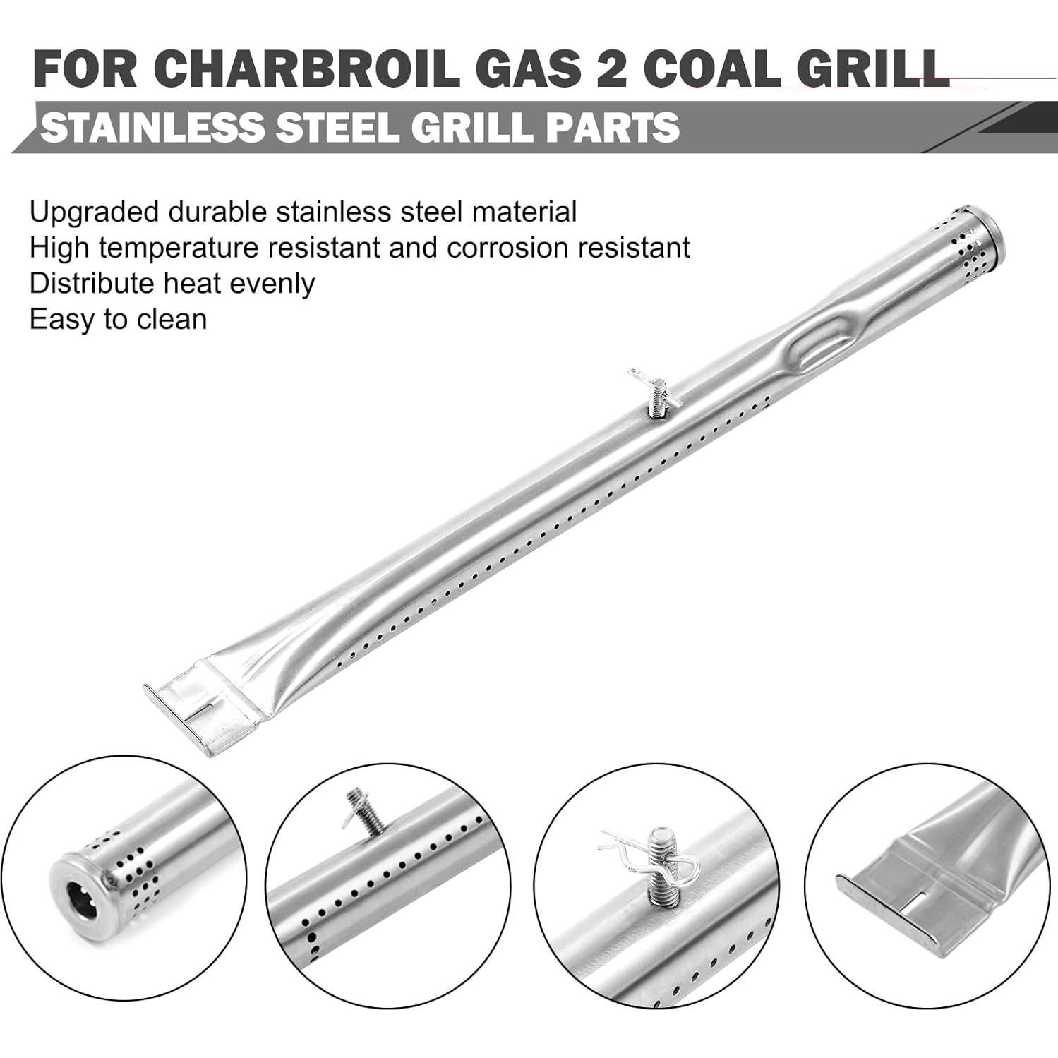 Piezas de Parrilla Oklagarden para Charbroil Gas2Coal 3 Quemadores