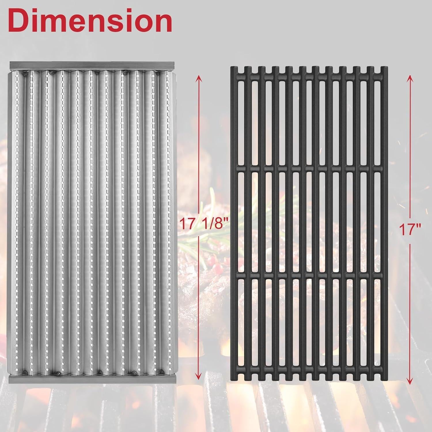Kit Reemplazo Placas Emisoras y Parrillas Charbroil 43.5 cm