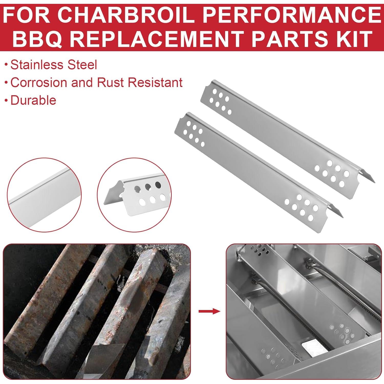 Kit Reemplazo Placas Emisoras y Parrillas Charbroil 43.5 cm