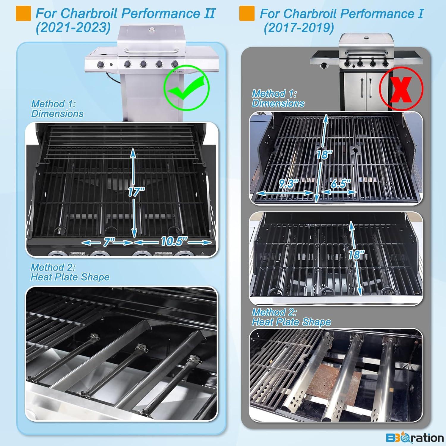 Piezas de Parrilla Charbroil Performance 4-Burner - Kit Completo