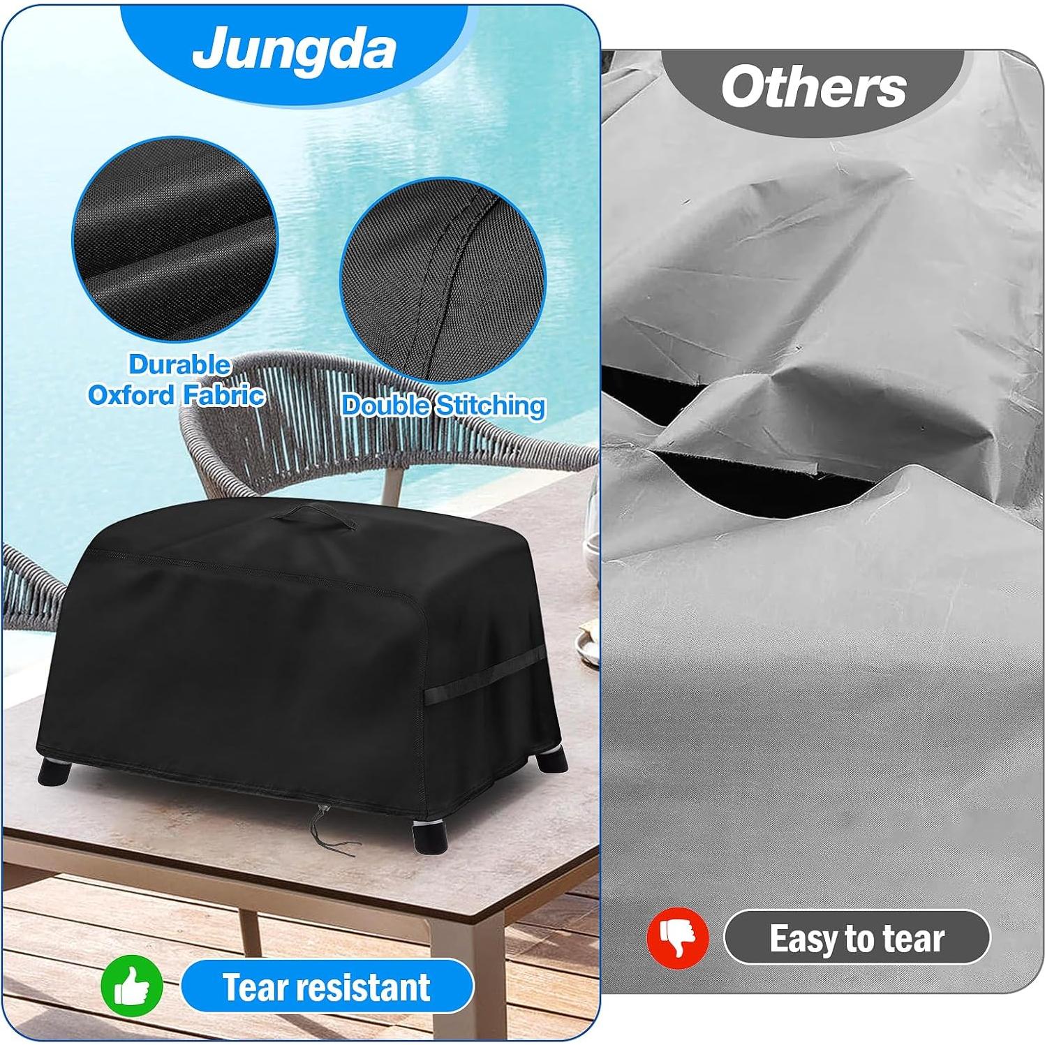 Cubierta de Parrilla de Mesa Jungda 66x46x33cm Impermeable