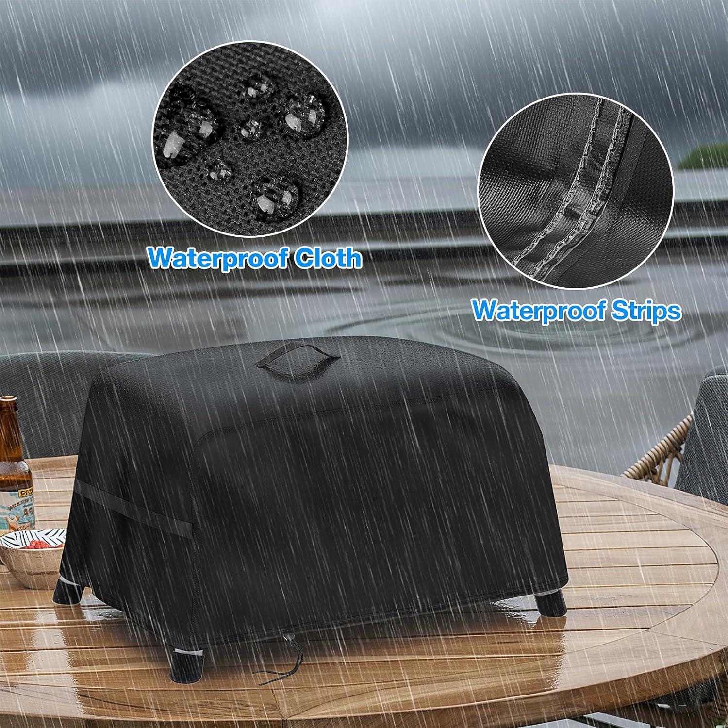 Cubierta de Parrilla de Mesa Jungda 66x46x33cm Impermeable