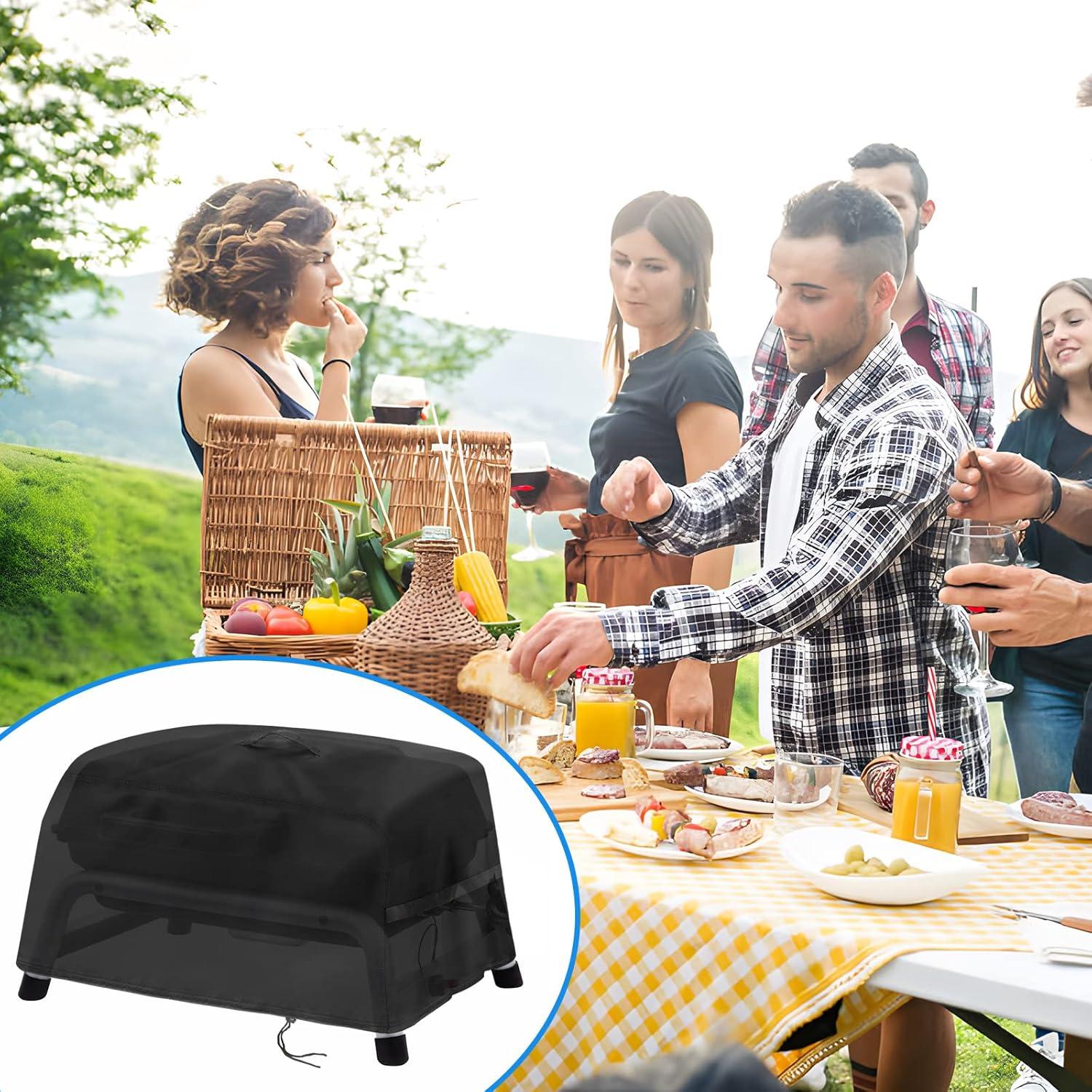 Cubierta de Parrilla de Mesa Jungda 66x46x33cm Impermeable