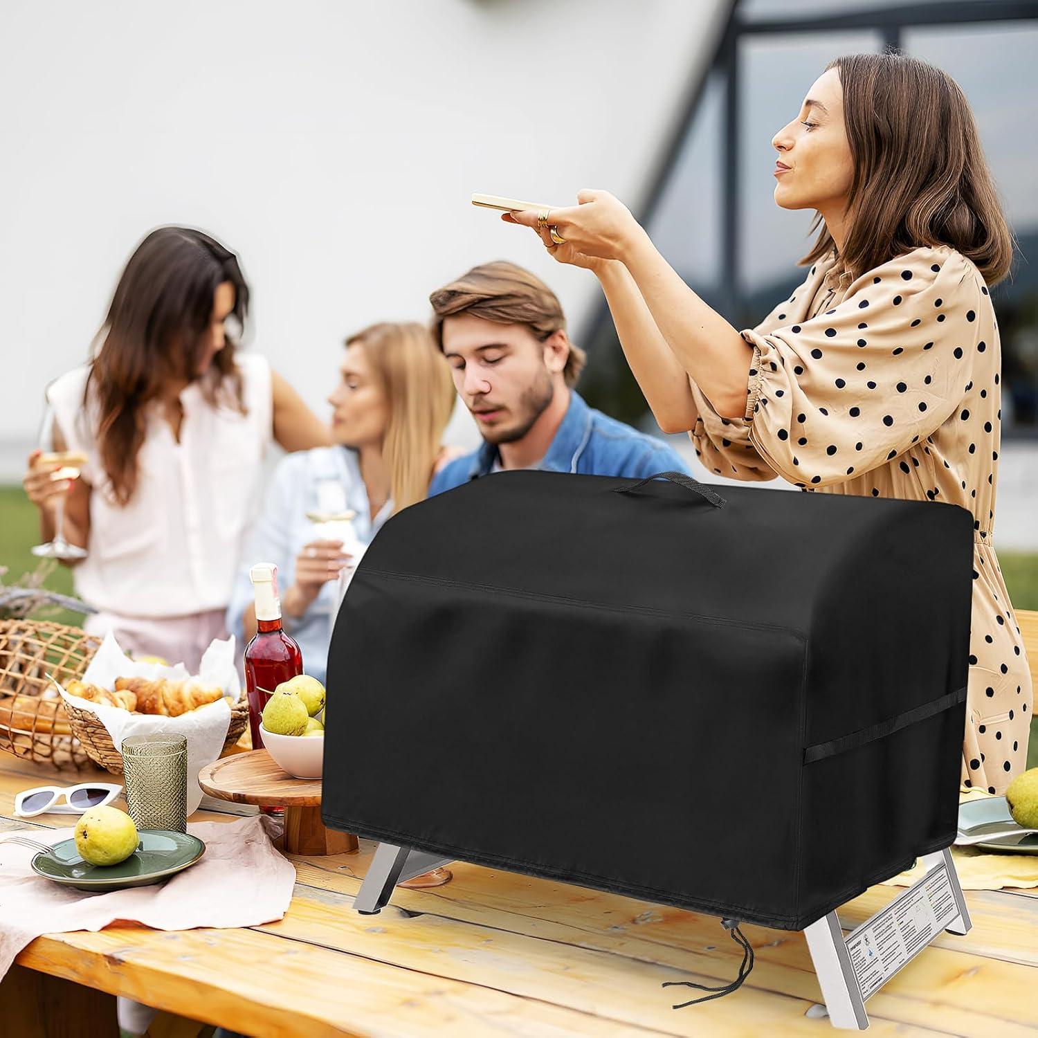 Cubierta de Parrilla de Mesa Jungda 66x46x33cm Impermeable