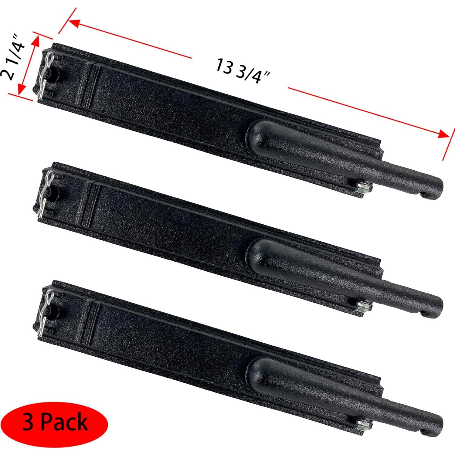 Quemadores de Hierro Fundido Charbroil DB106 - Paquete de 3