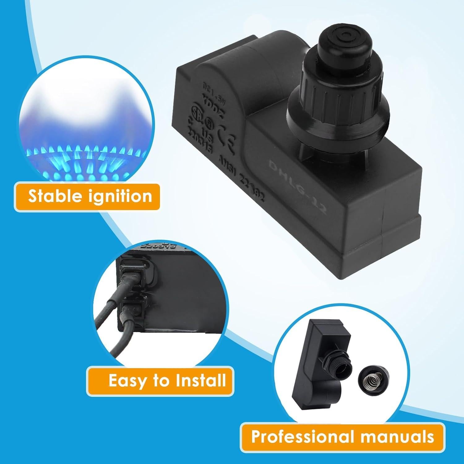 Módulo de Encendido Electrónico Charbroil DHLG-12 con Cables