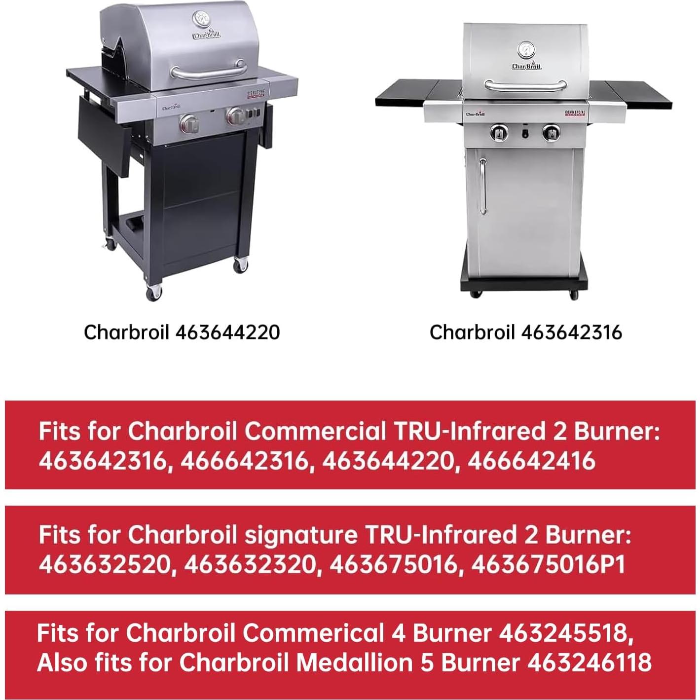 Rejillas de Emisores de Acero Inoxidable Hongso G362-2100-W1 para Parrillas Charbroil