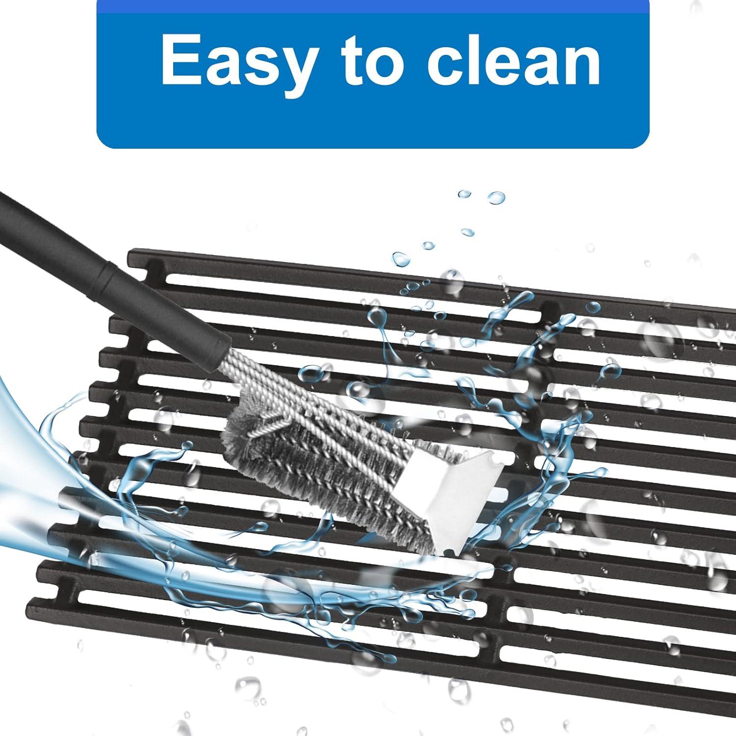 Rejillas de hierro fundido Charbroil 3 quemadores 43.18x57.15 cm