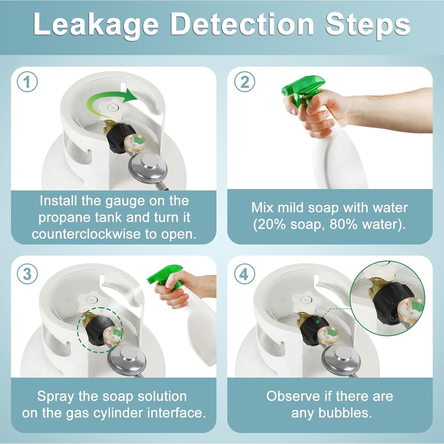 Regulador de Gas Universal SHINESTAR 1.07m con Manguera y Medidor