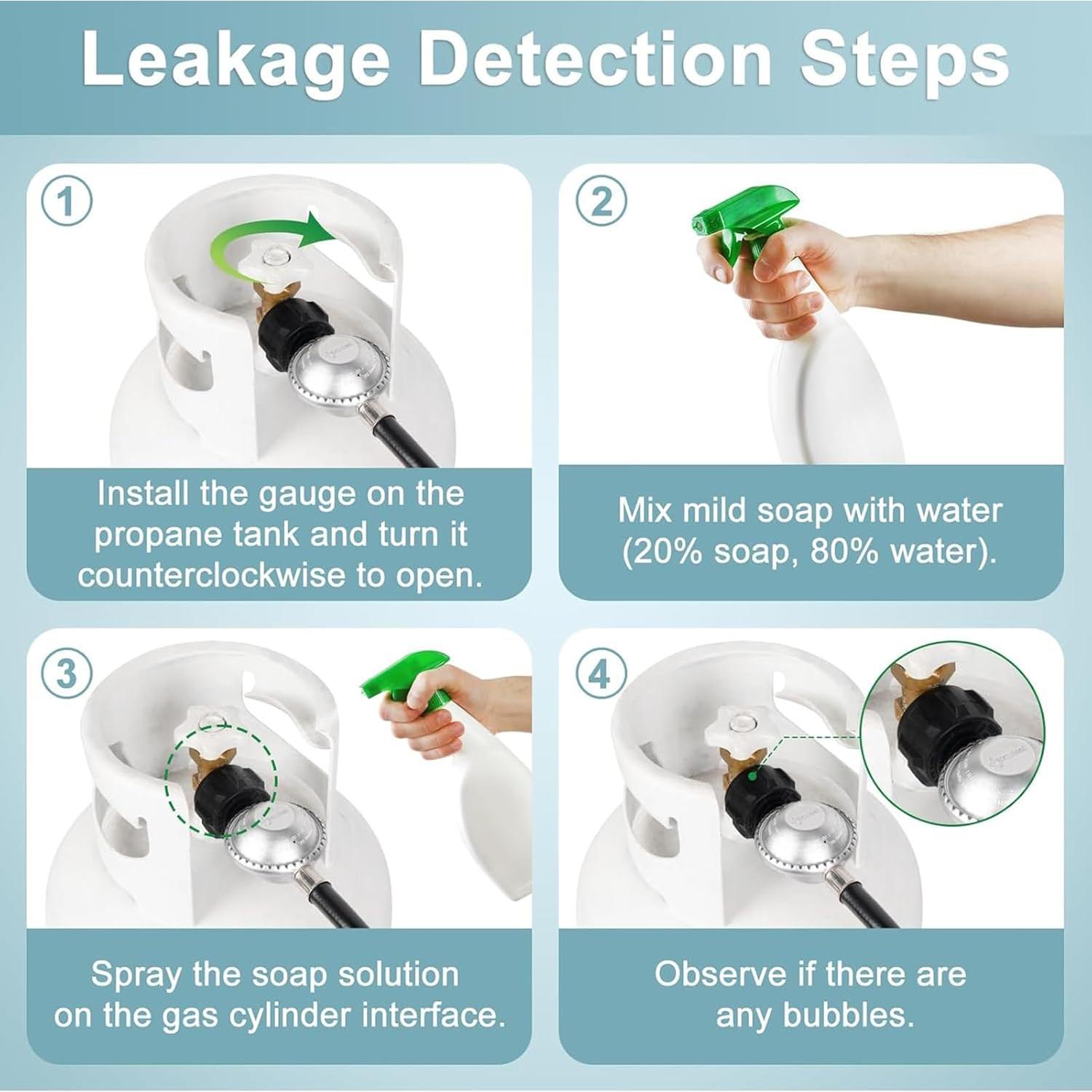 Regulador de Gas Universal SHINESTAR 2 Pies con Manguera