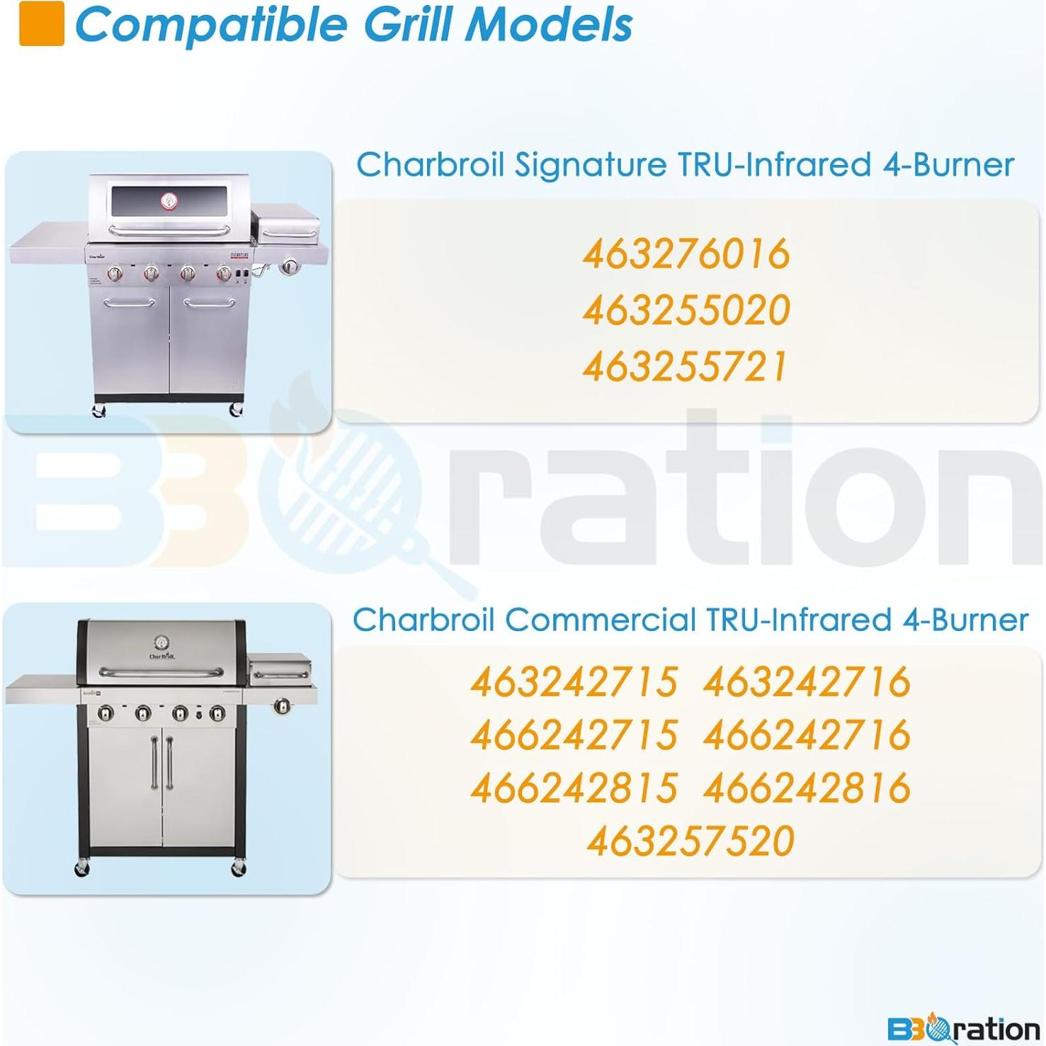 Emisores de Acero Inoxidable 17" Charbroil G533-2200-W1