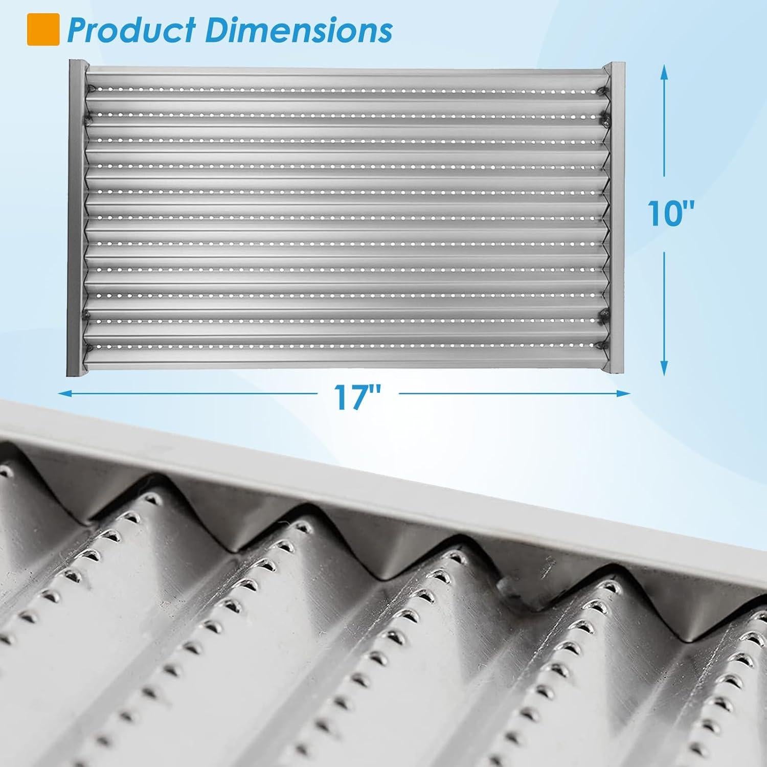 Emisores de Acero Inoxidable 17" Charbroil G533-2200-W1