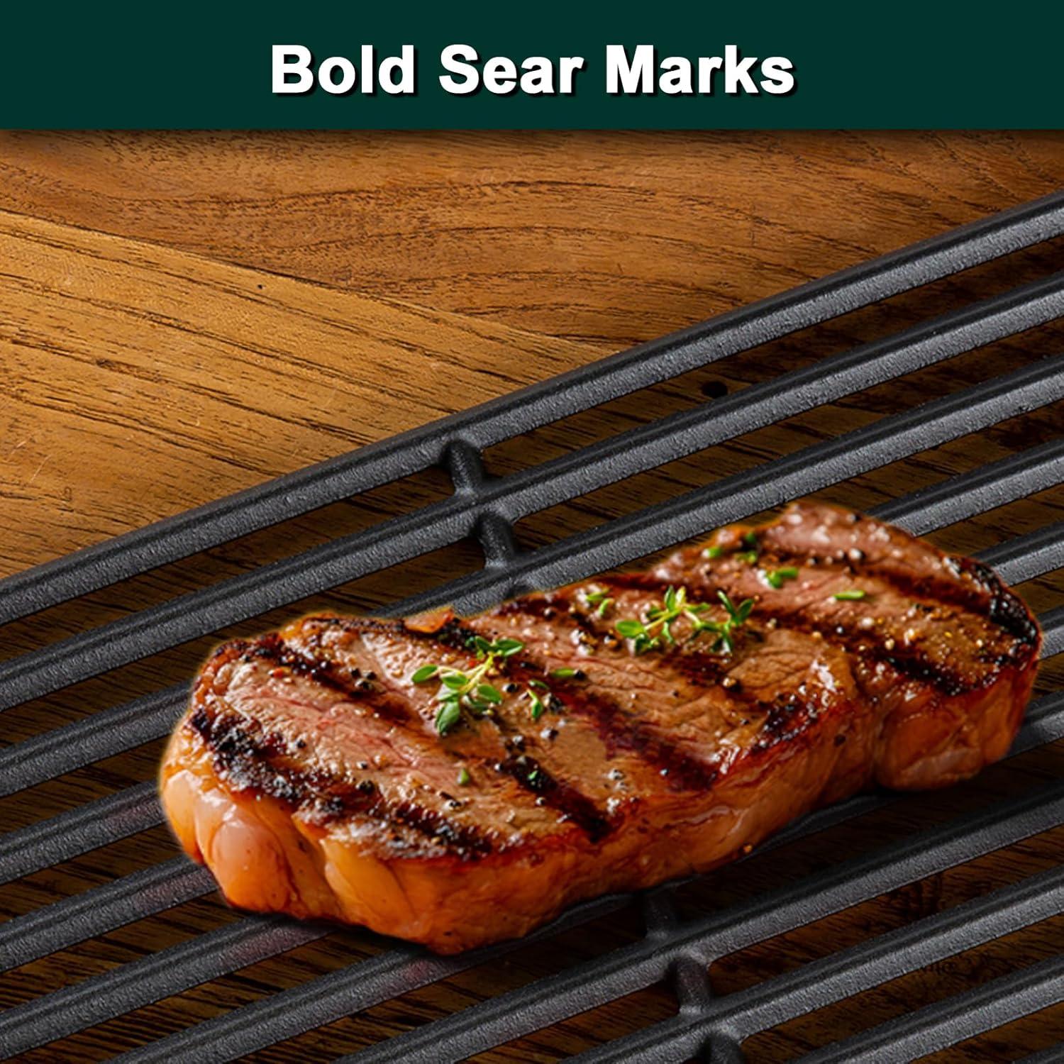 Repuestos Parrilla Charbroil 3 Pcs Hierro Fundido 43.18 cm