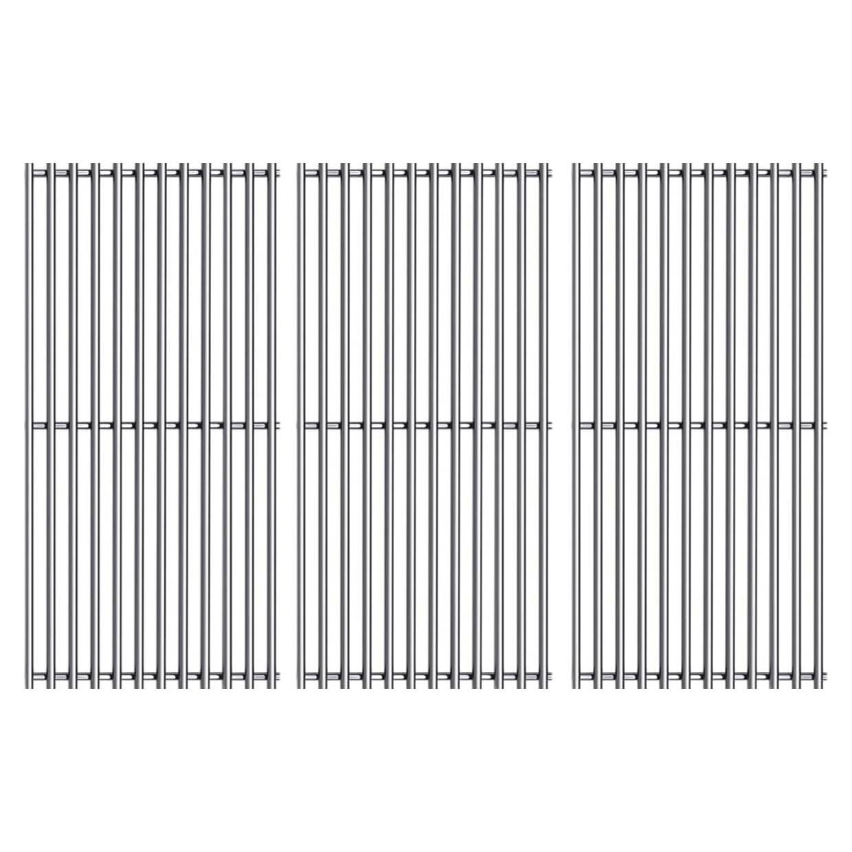 Rejillas de Cocción Acero Inoxidable 46 cm 3-Pack Votenli