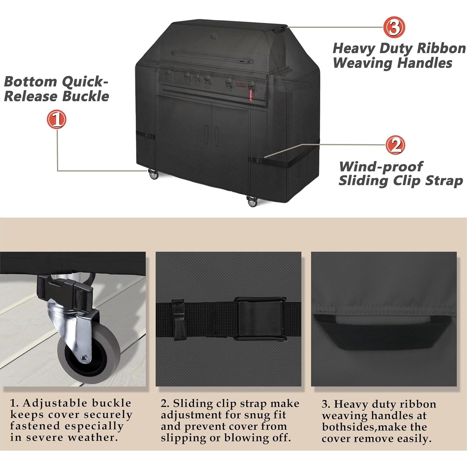 Cubierta para Parrilla a Gas Porch Shield 62x24x48cm Impermeable